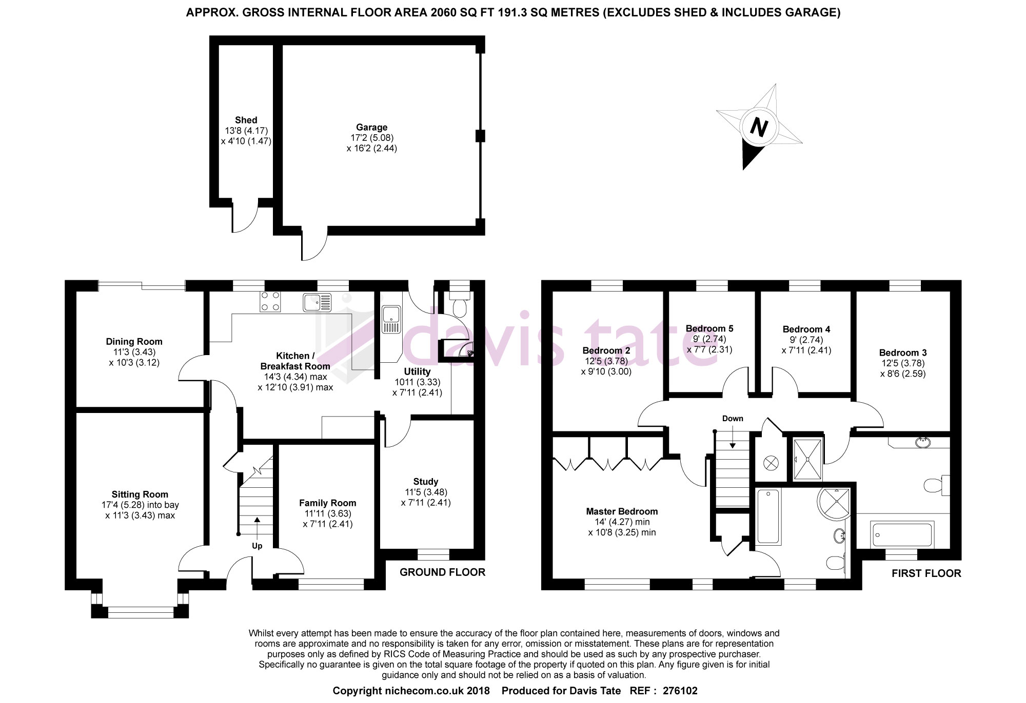5 Bedrooms Detached house for sale in Passey Crescent, Benson OX10