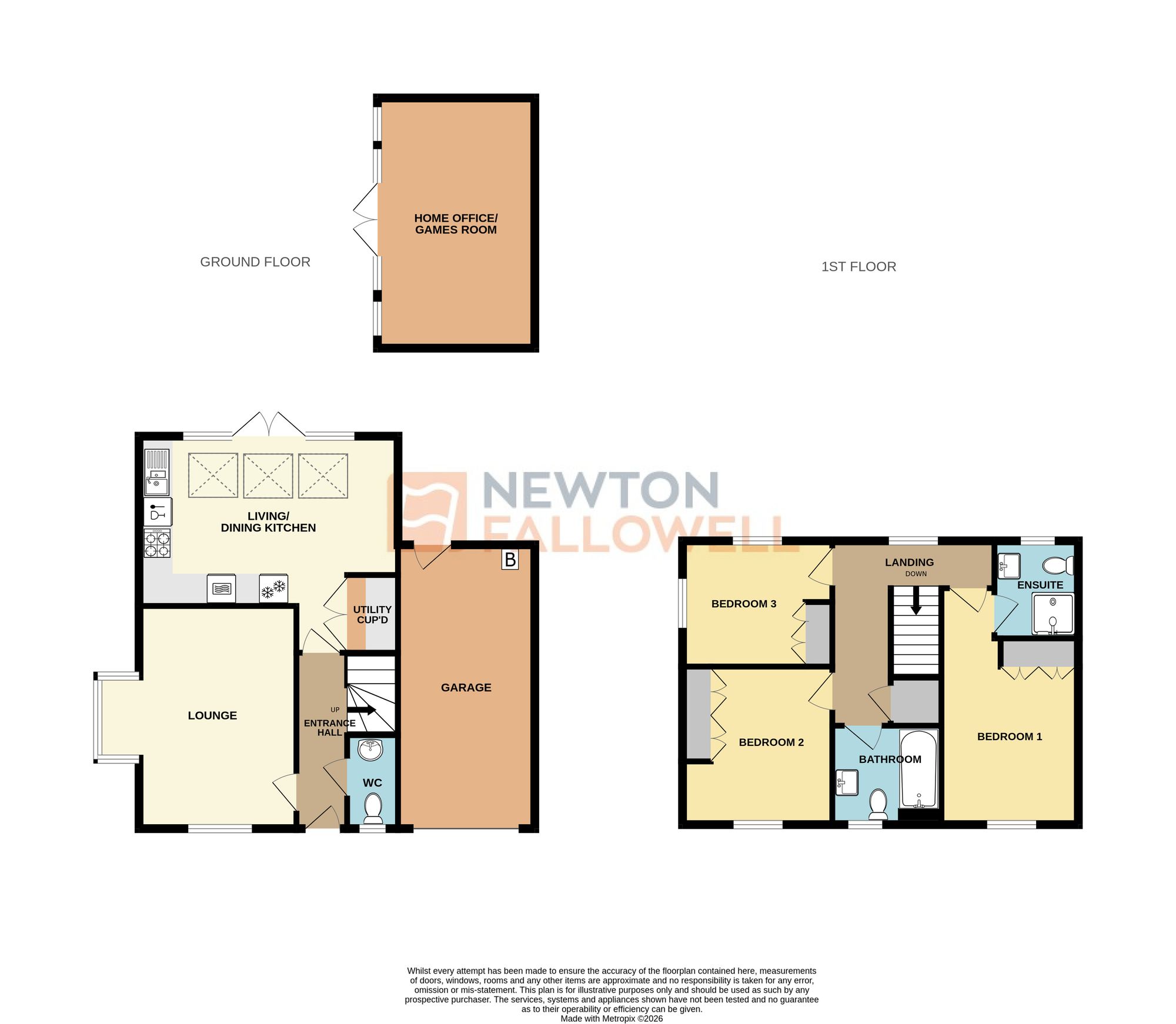 29 Crocus Close, Newark floorplan