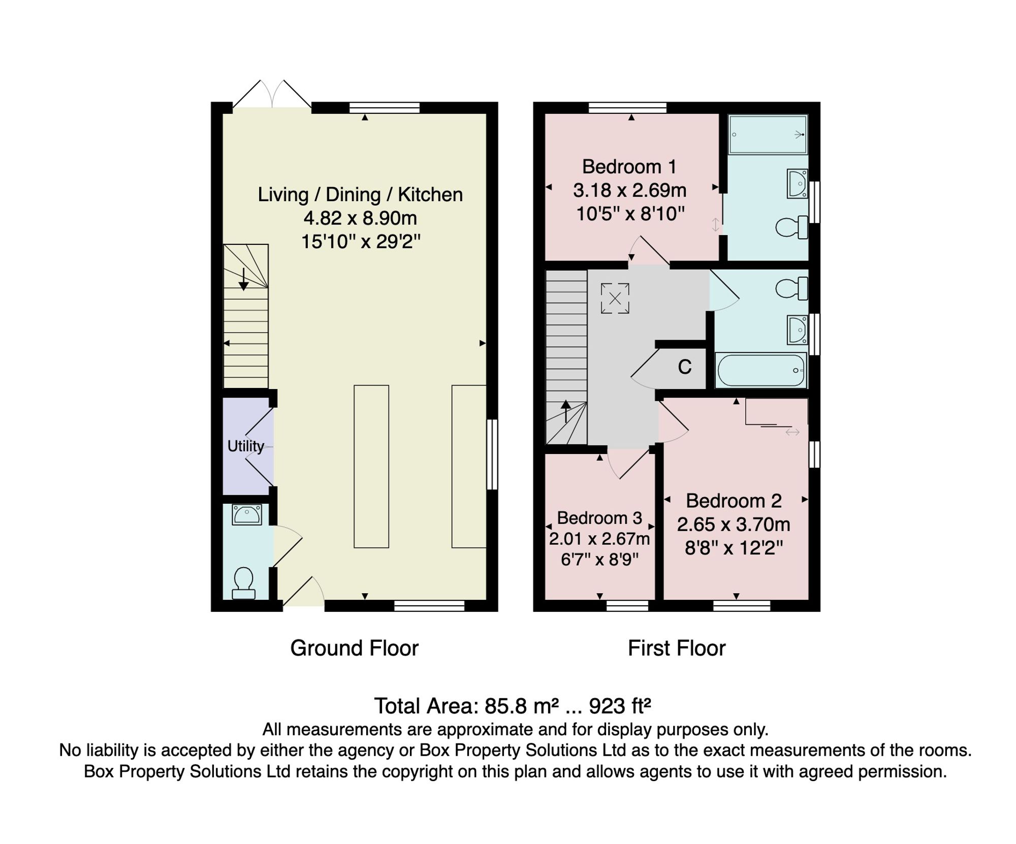 15 Redmires Grove, Harrogate floorplan