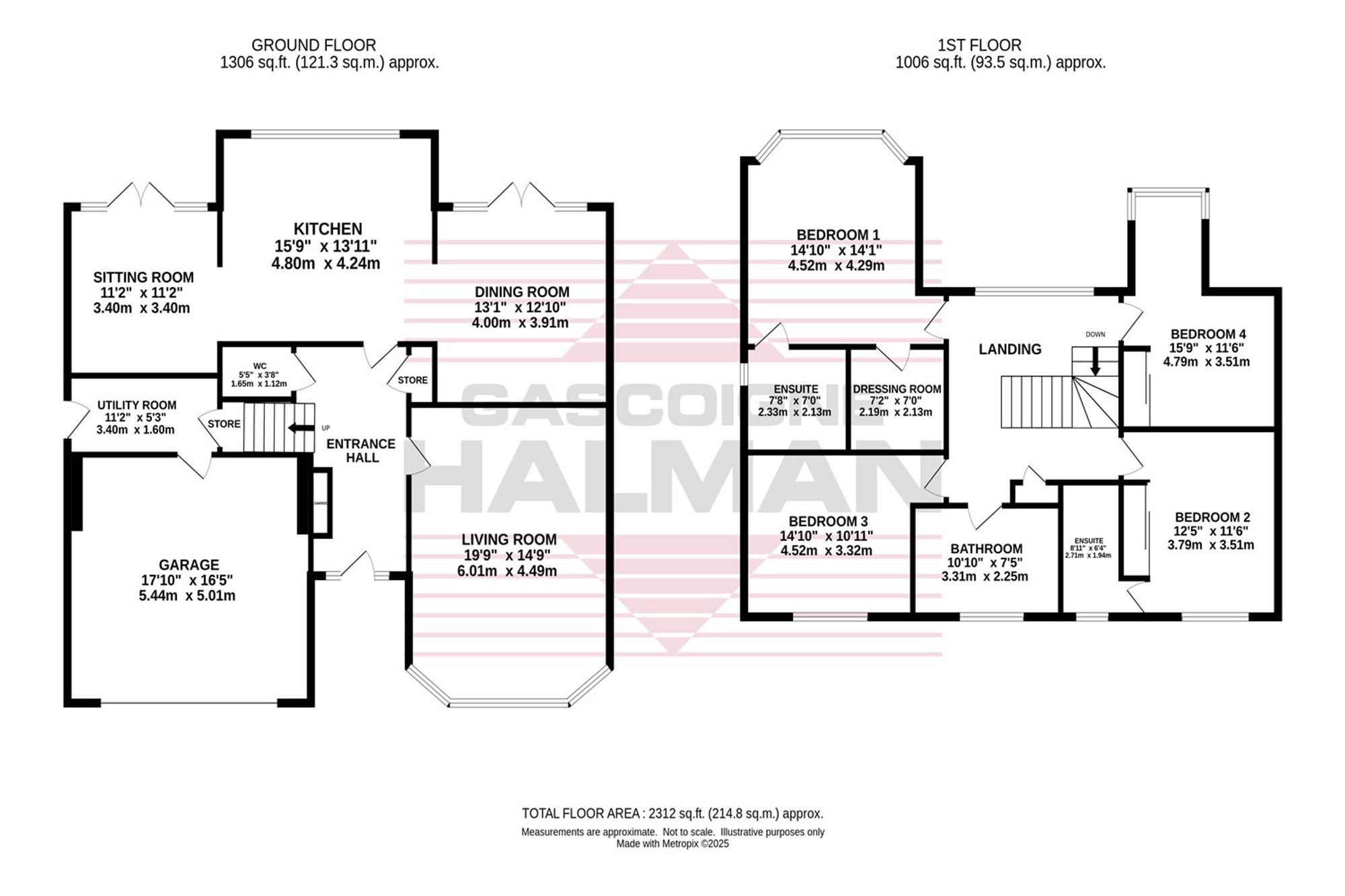 4 Nimrod Grove, Stockport floorplan