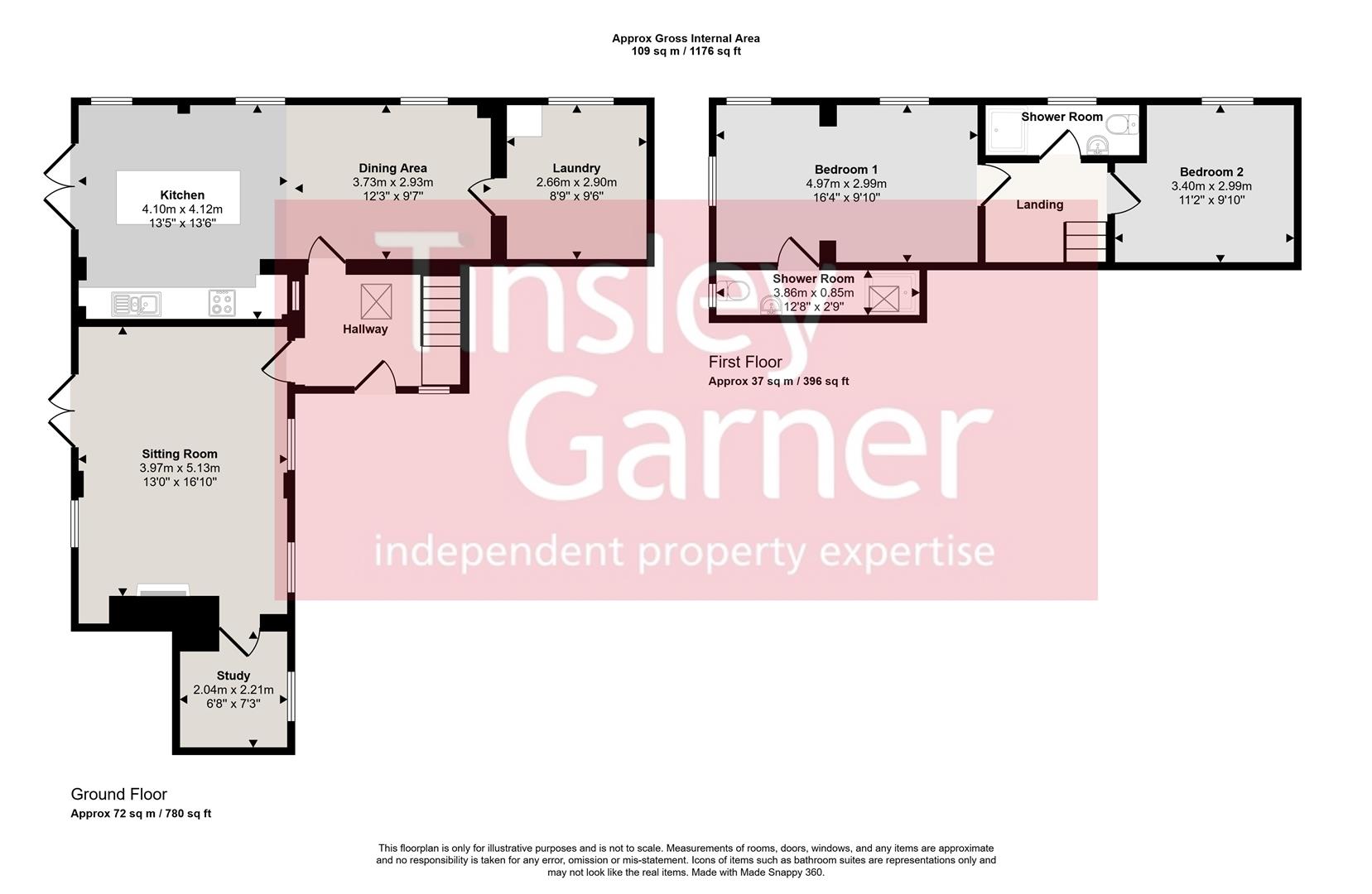 Garden Lodge, Yarnfield Lane, Stone floorplan