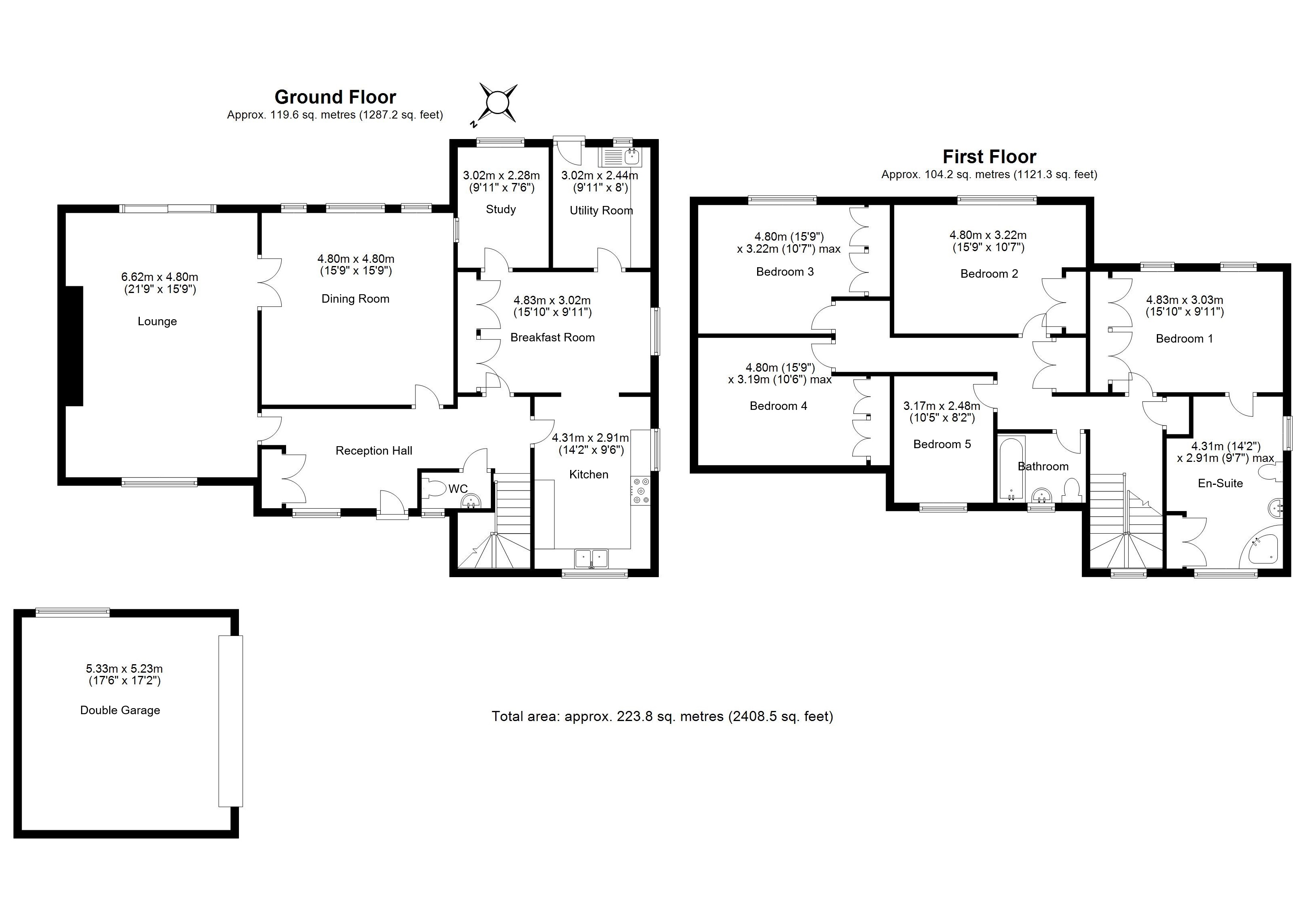 5, Mardley Wood, Hertfordshire floorplan
