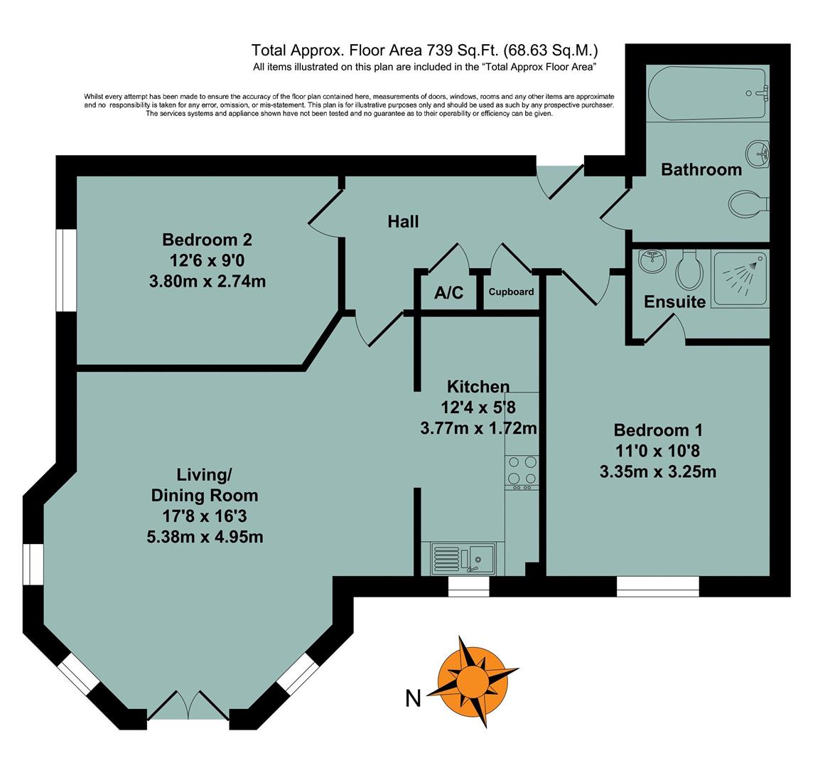 6 Eastbury Court, Smiths Wharf, Wantage floorplan