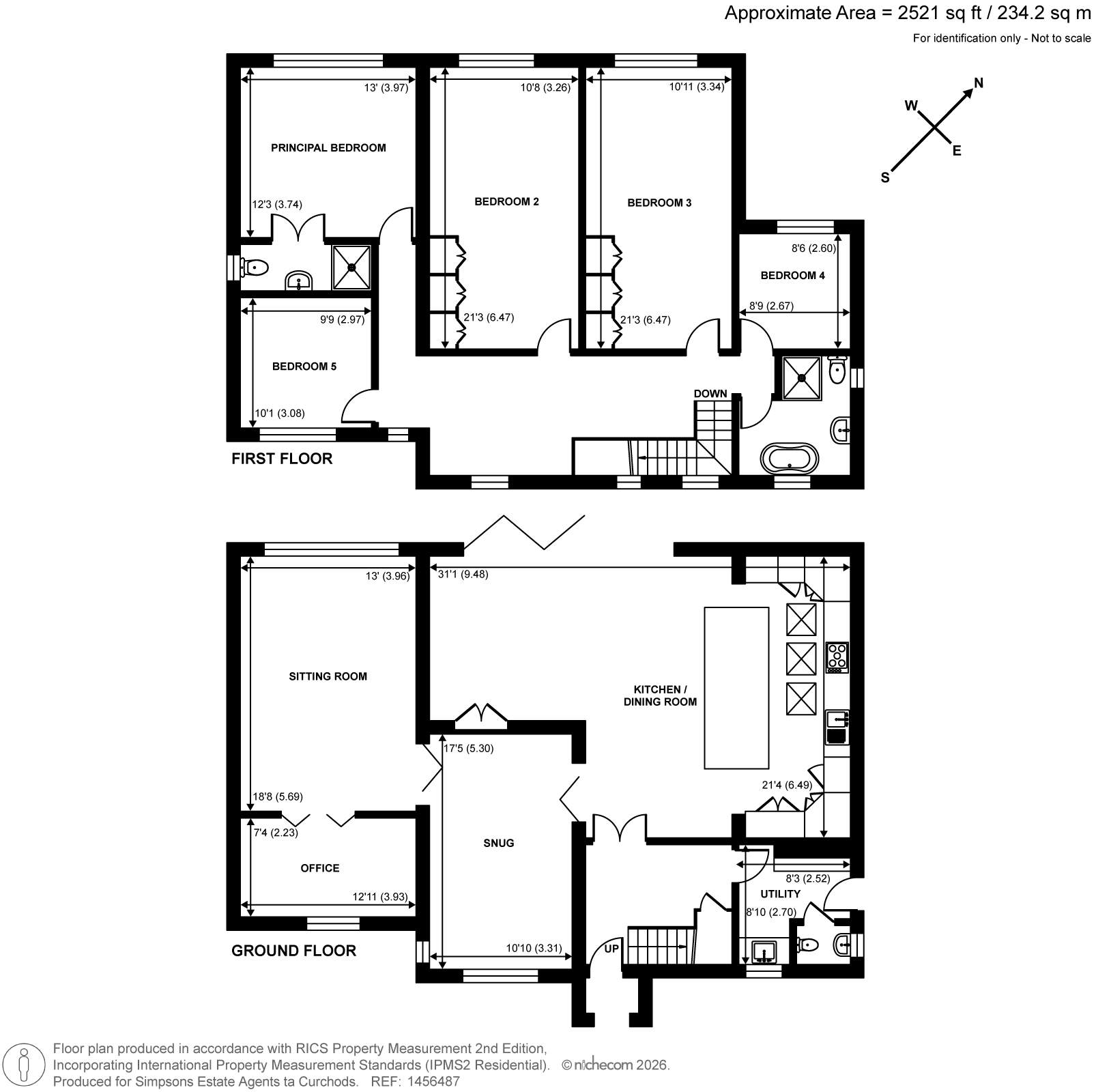 Wildcroft,, Farm Lane, East Horsley floorplan