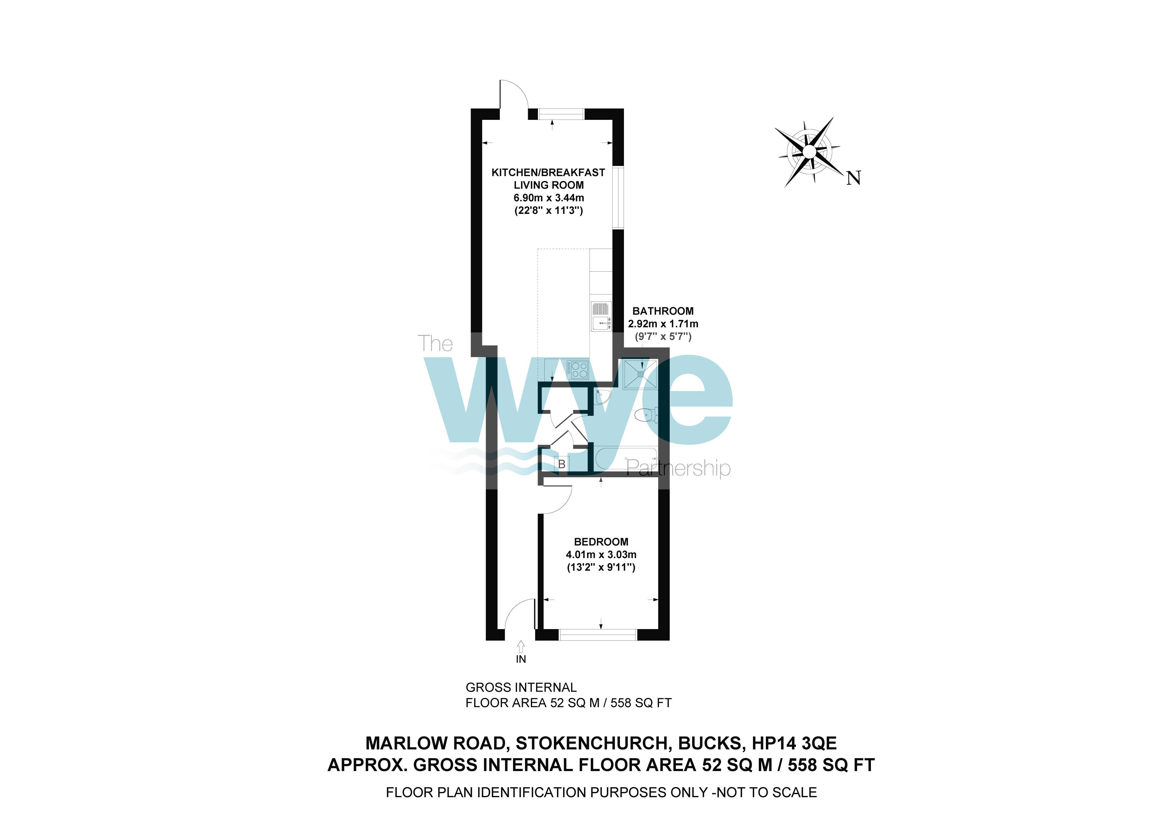 Marlow Road, Stokenchurch, High HP14, 1 bedroom bungalow for