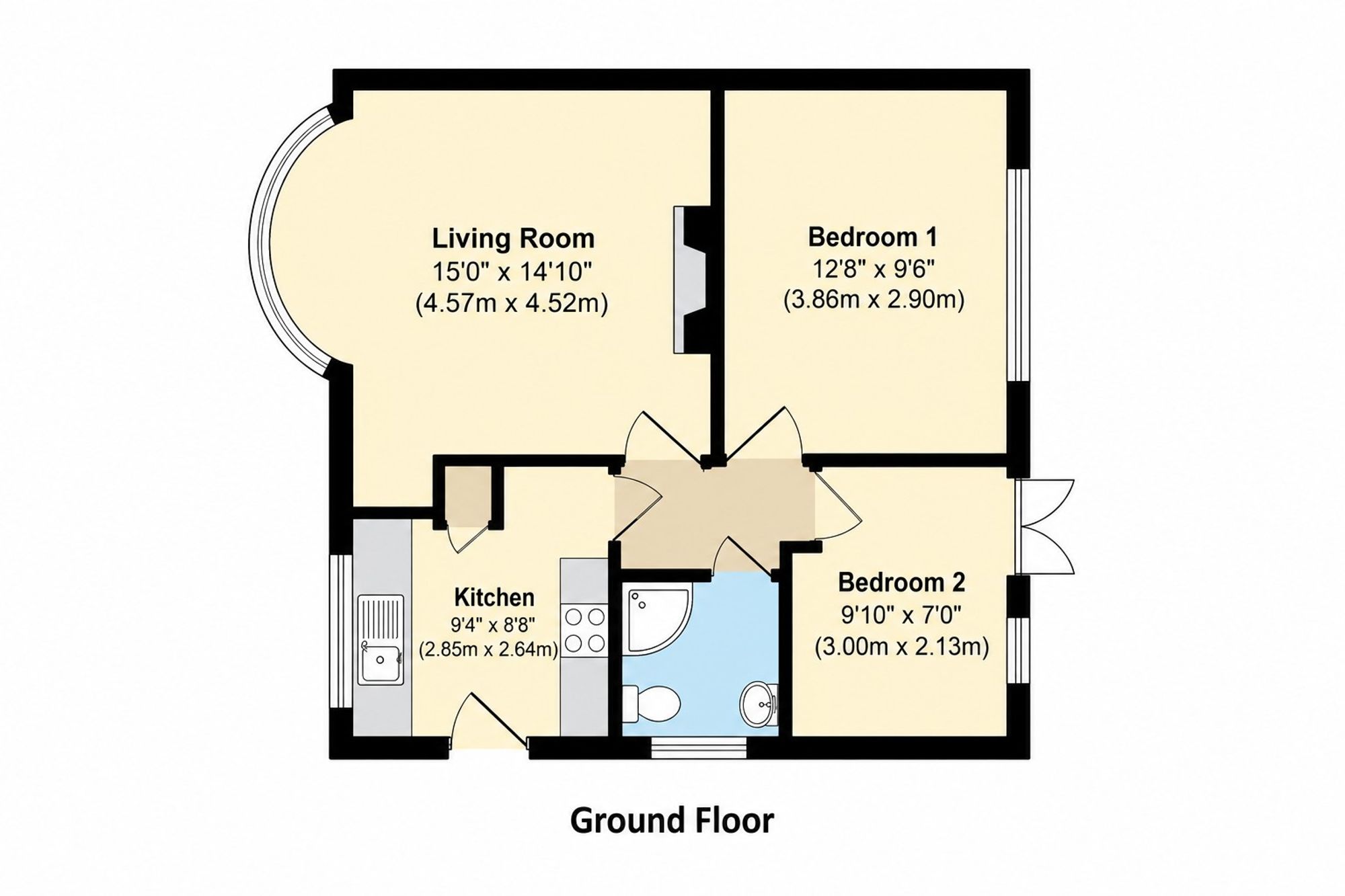 41 Ashley Park Crescent, York floorplan