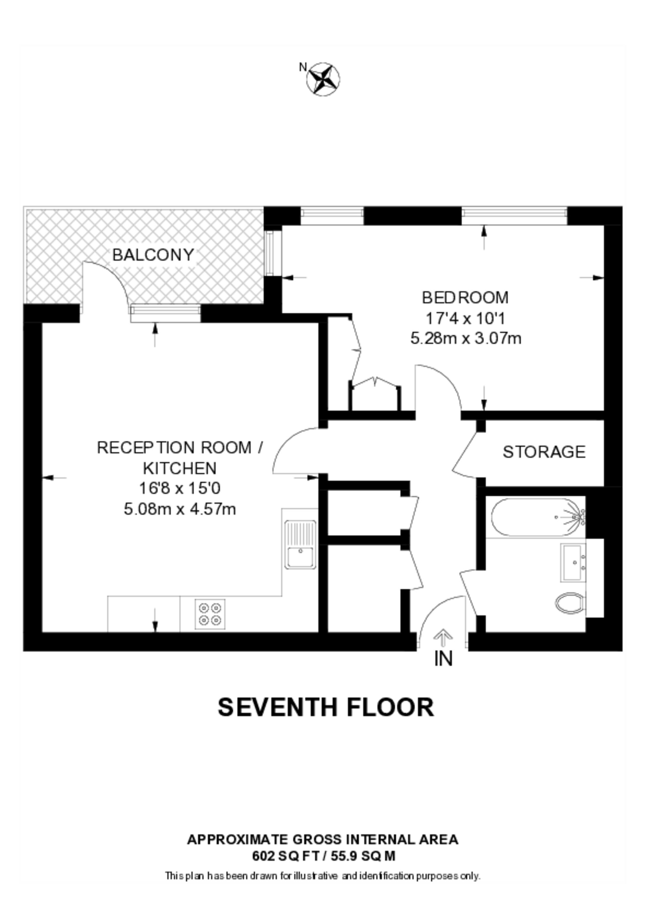 Palmerston Road, Acton floorplan