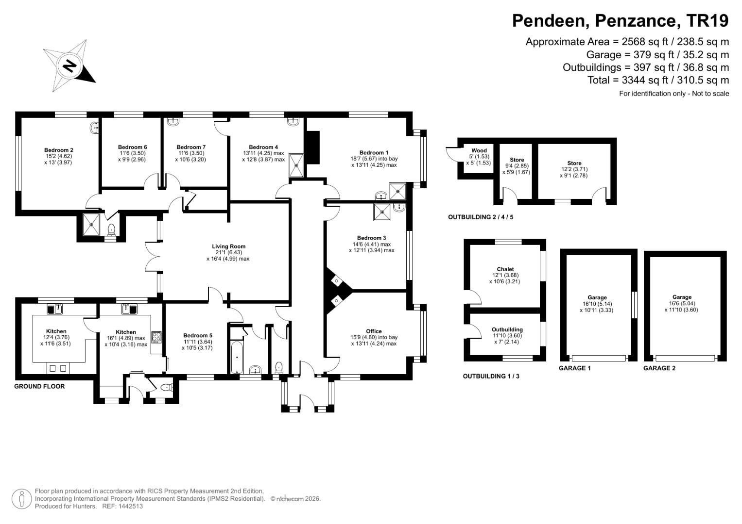 Norton Mede, Penzance floorplan