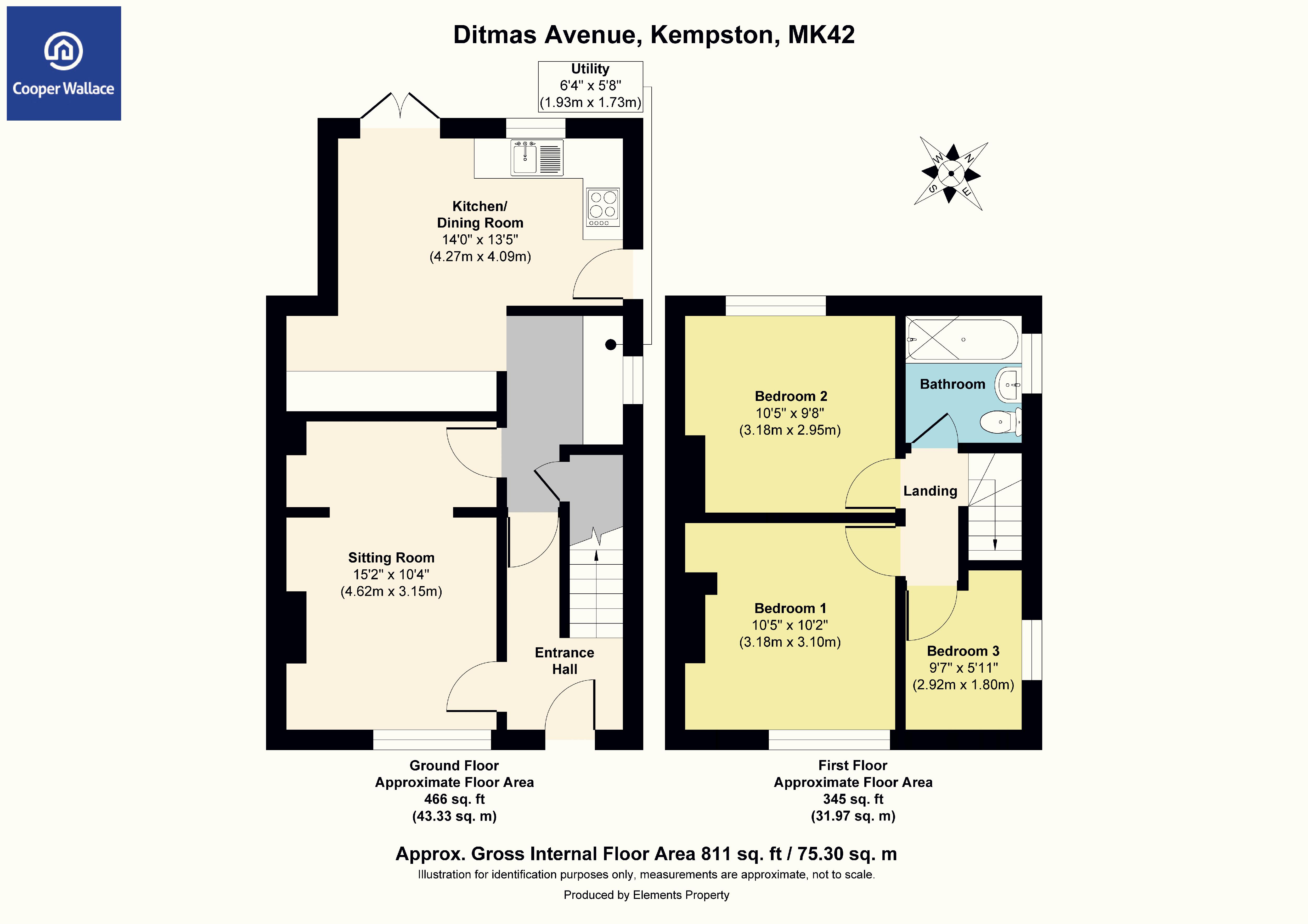 41, Ditmas Avenue, Bedford floorplan