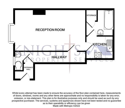 1 Silverthorne, 124 London Road, Camberley floorplan