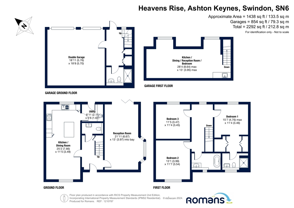 1, Heavens Rise, Swindon floorplan