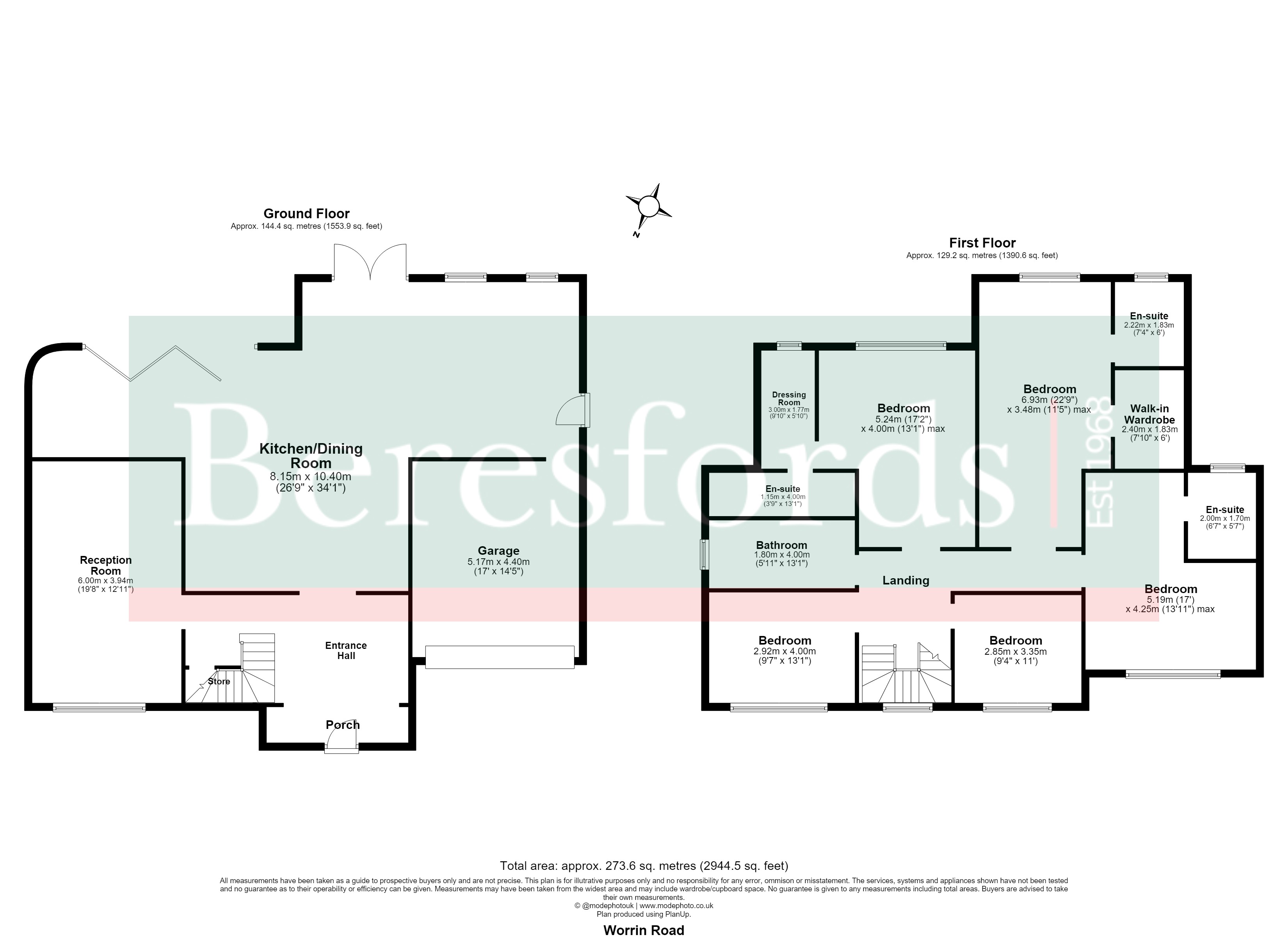 158, Worrin Road, Brentwood floorplan