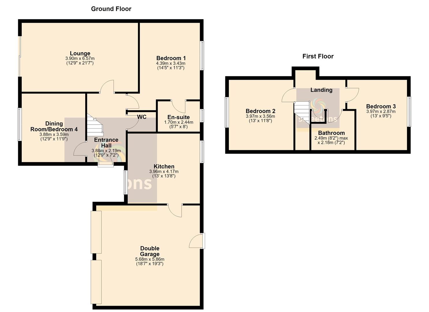 8, The Hall Spinney, Howden floorplan