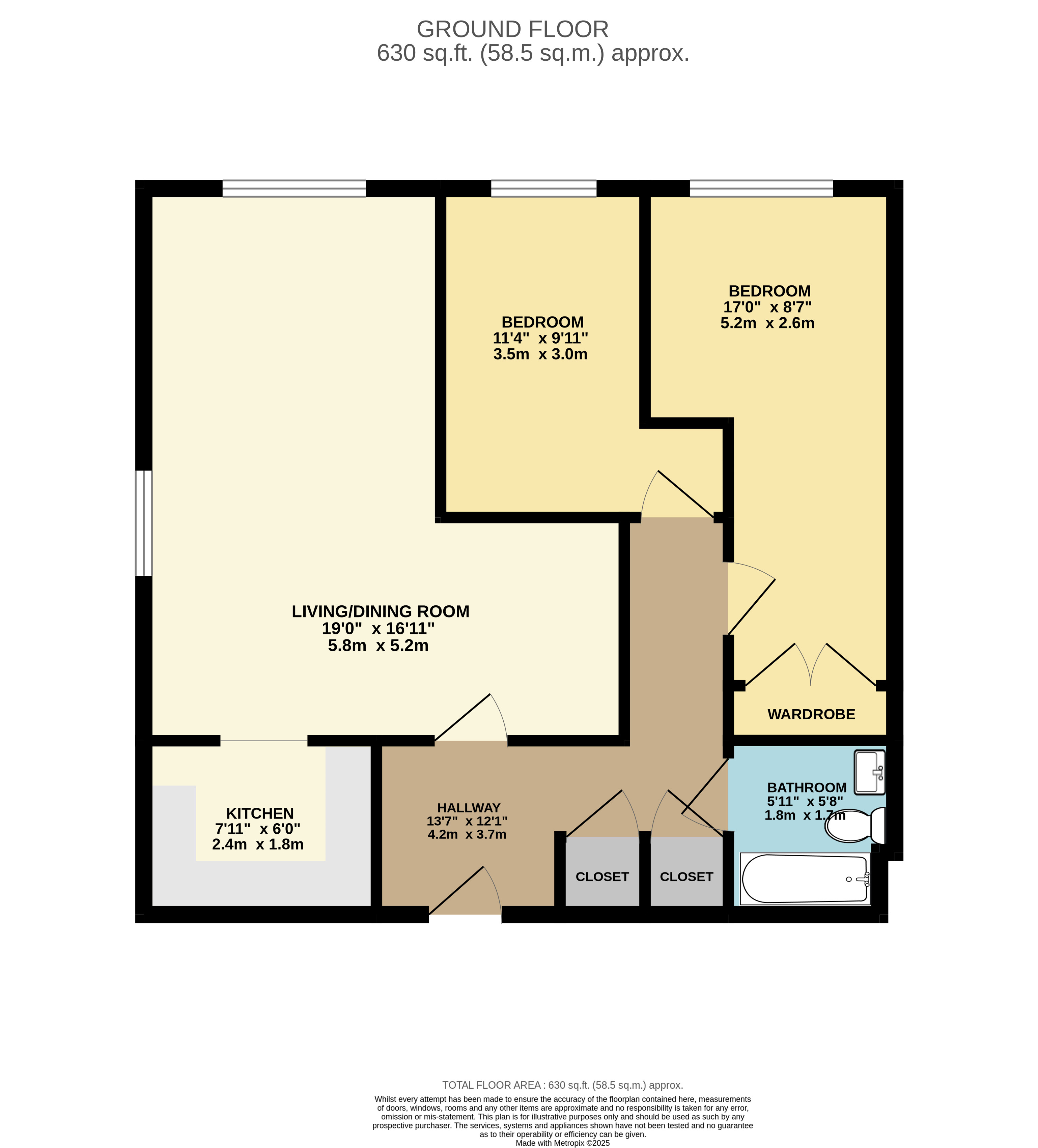 Flat 13, Sandringham House, 241, Stockport Road, Stockport floorplan
