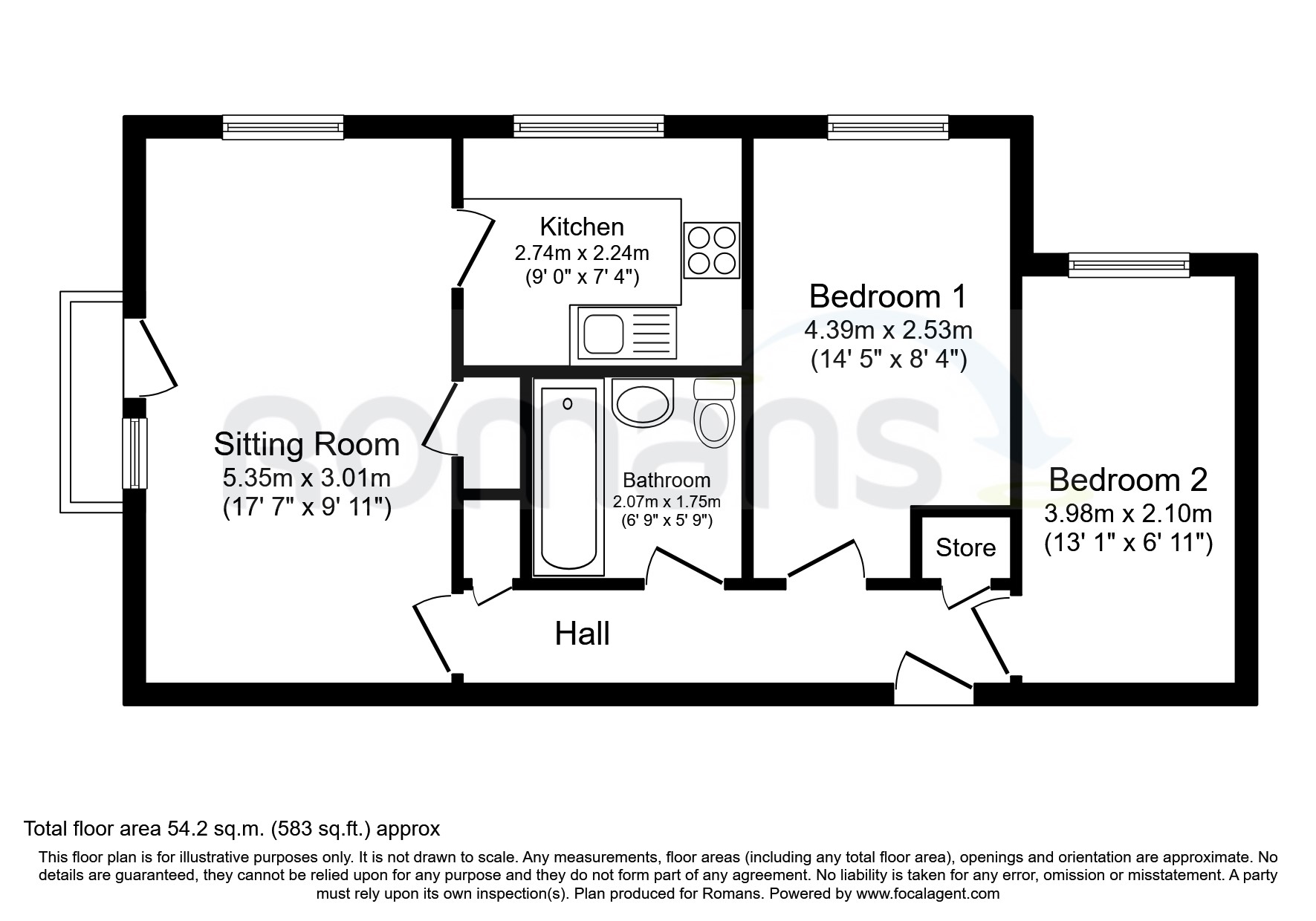 Ladybank, Bracknell RG12, 2 bedroom flat to rent 64815824 PrimeLocation