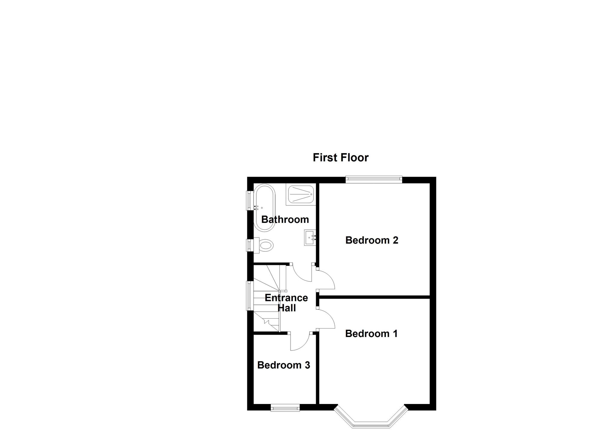 27 Ryecroft Lane, Manchester floorplan