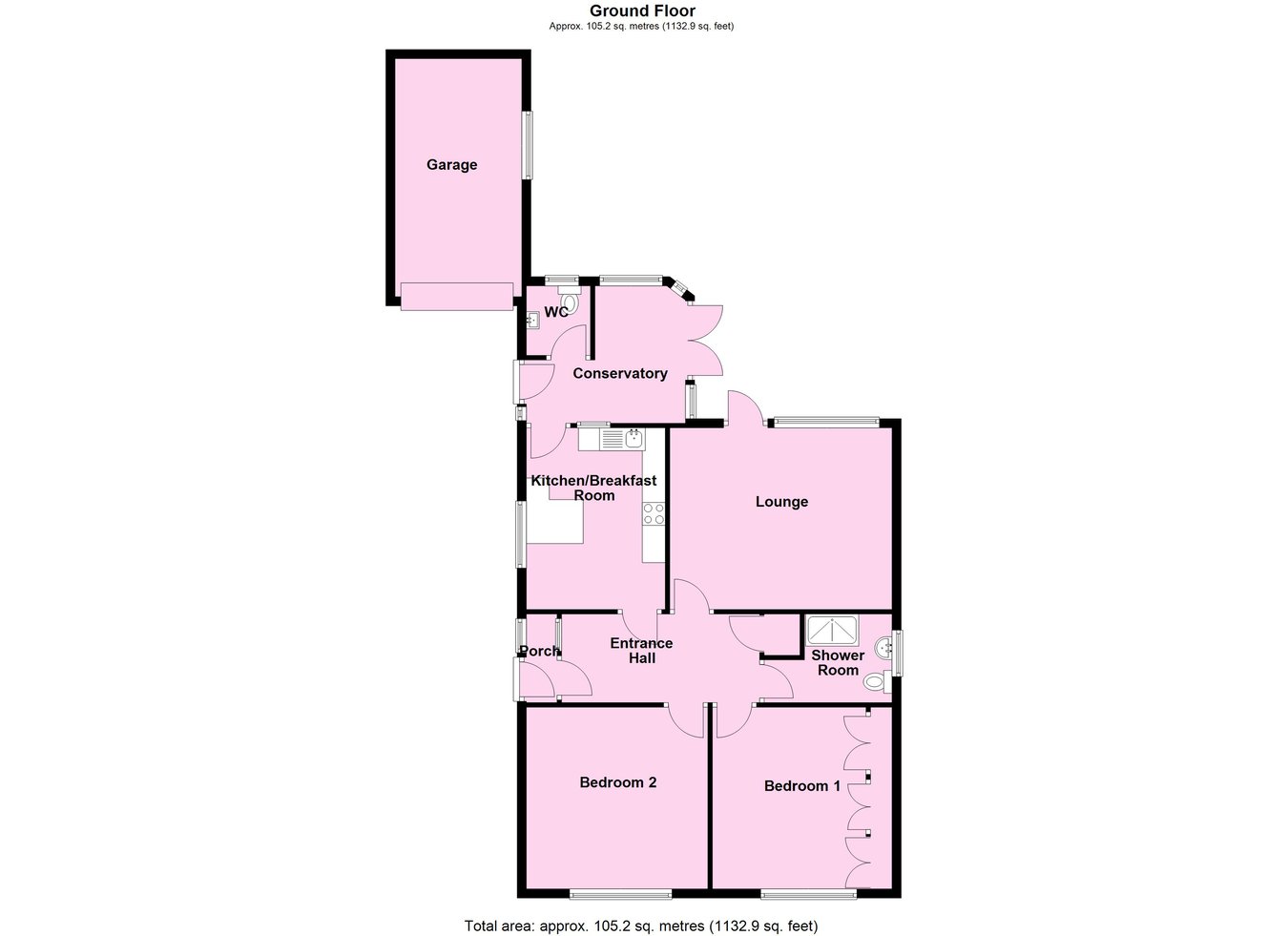 12, Orange Hill, Lutterworth floorplan