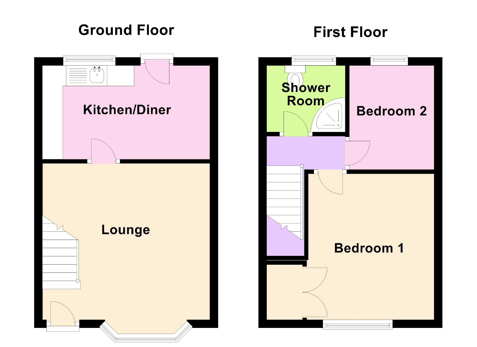 2 Bedrooms  for sale in Meadow Lane, Dukinfield SK16