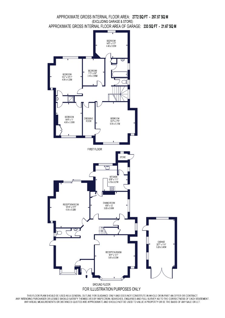 27, Scotts Avenue, Shortlands floorplan