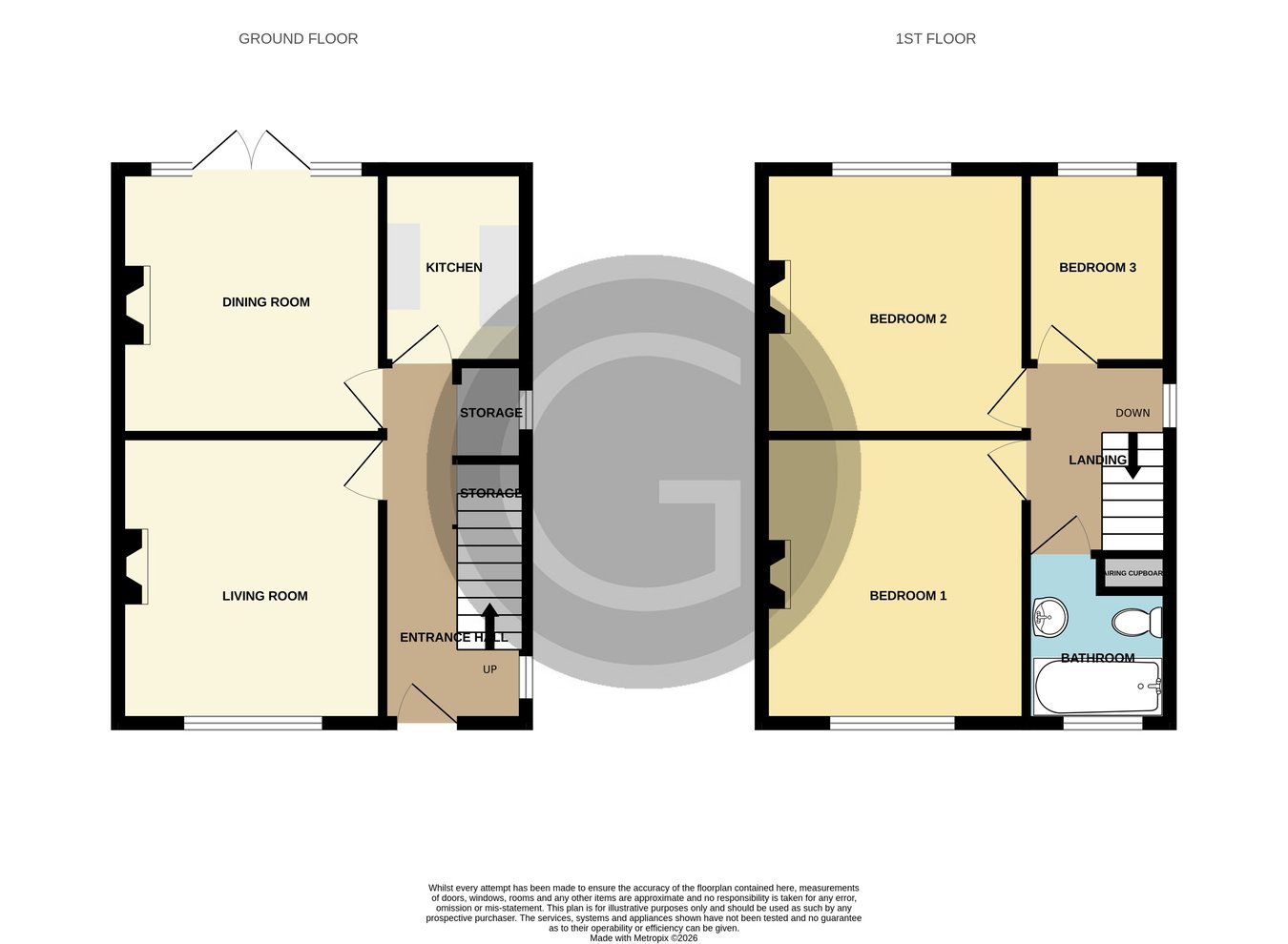 2 Highlands, Top Road, Battle floorplan