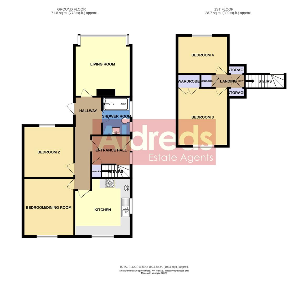 5, Midland Close, Great Yarmouth floorplan