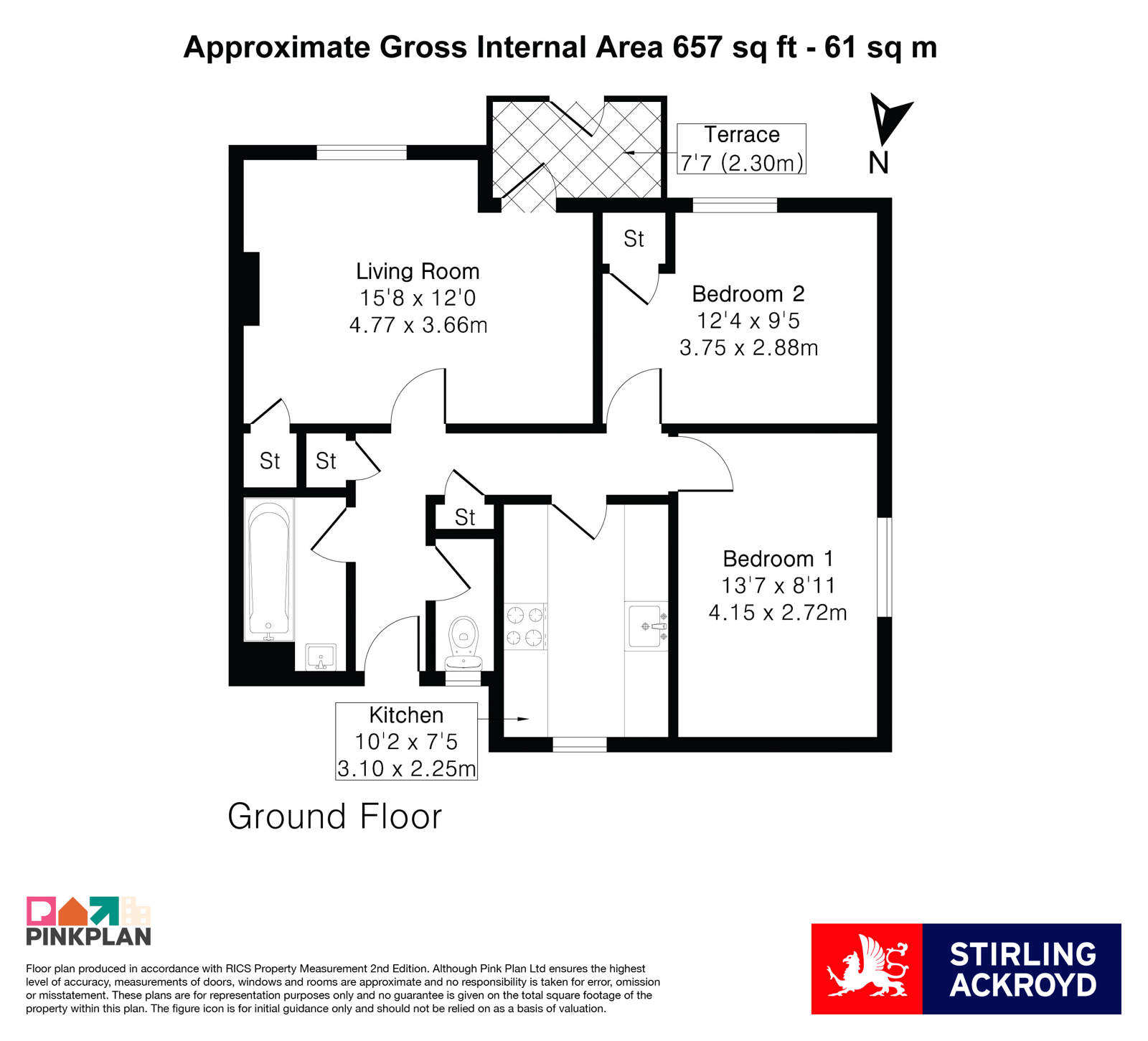 Flat 4, Godolphin House,, Tulse Hill, London floorplan