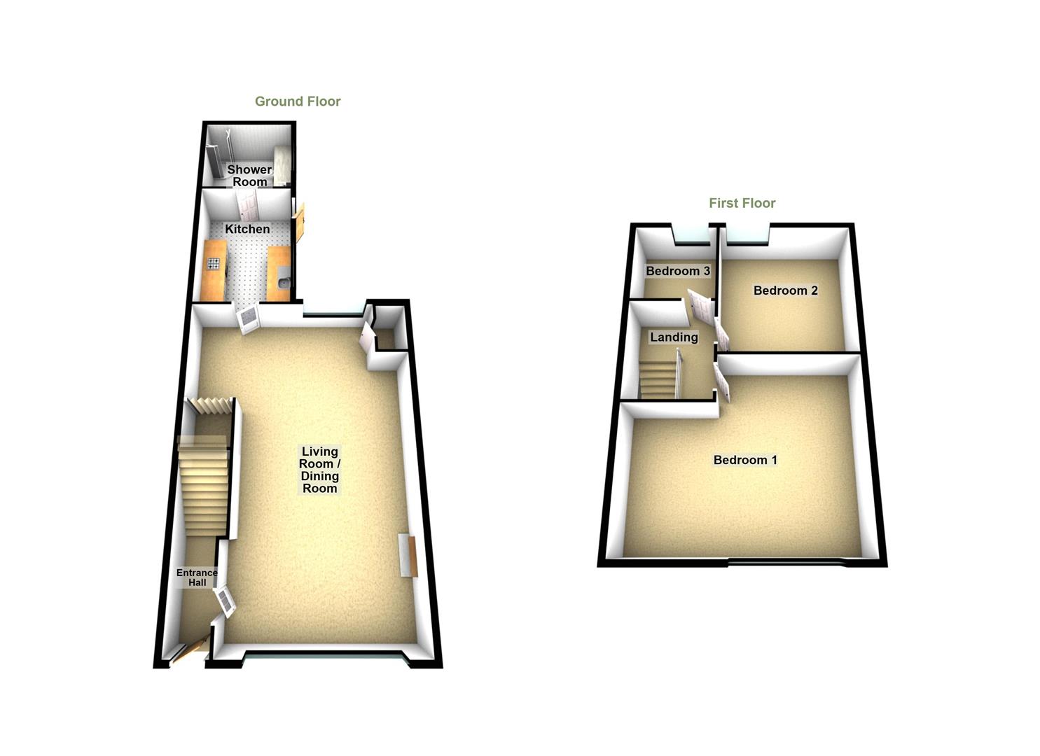 7, Station Road, Loftus floorplan