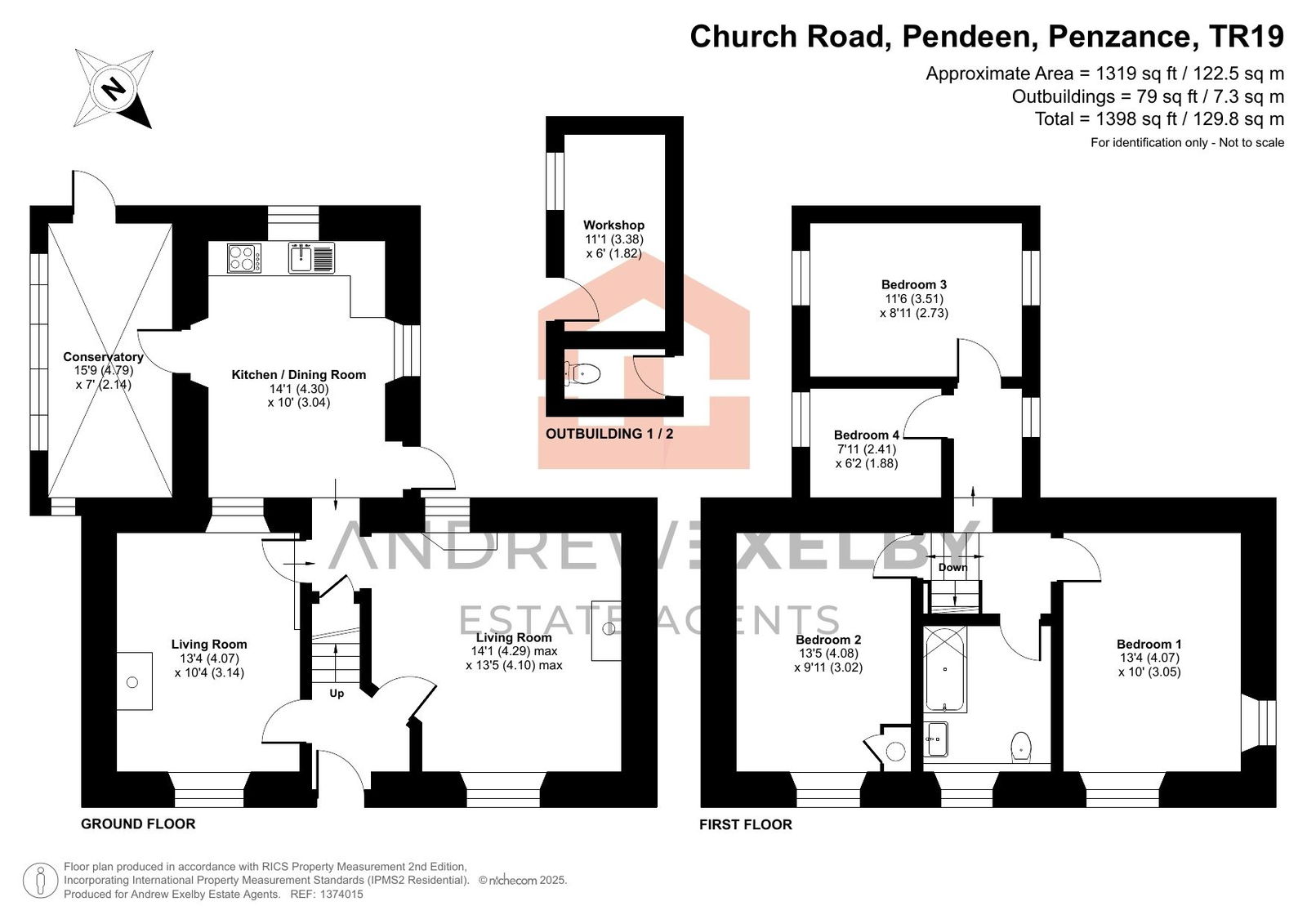 10, Church Road, Penzance floorplan
