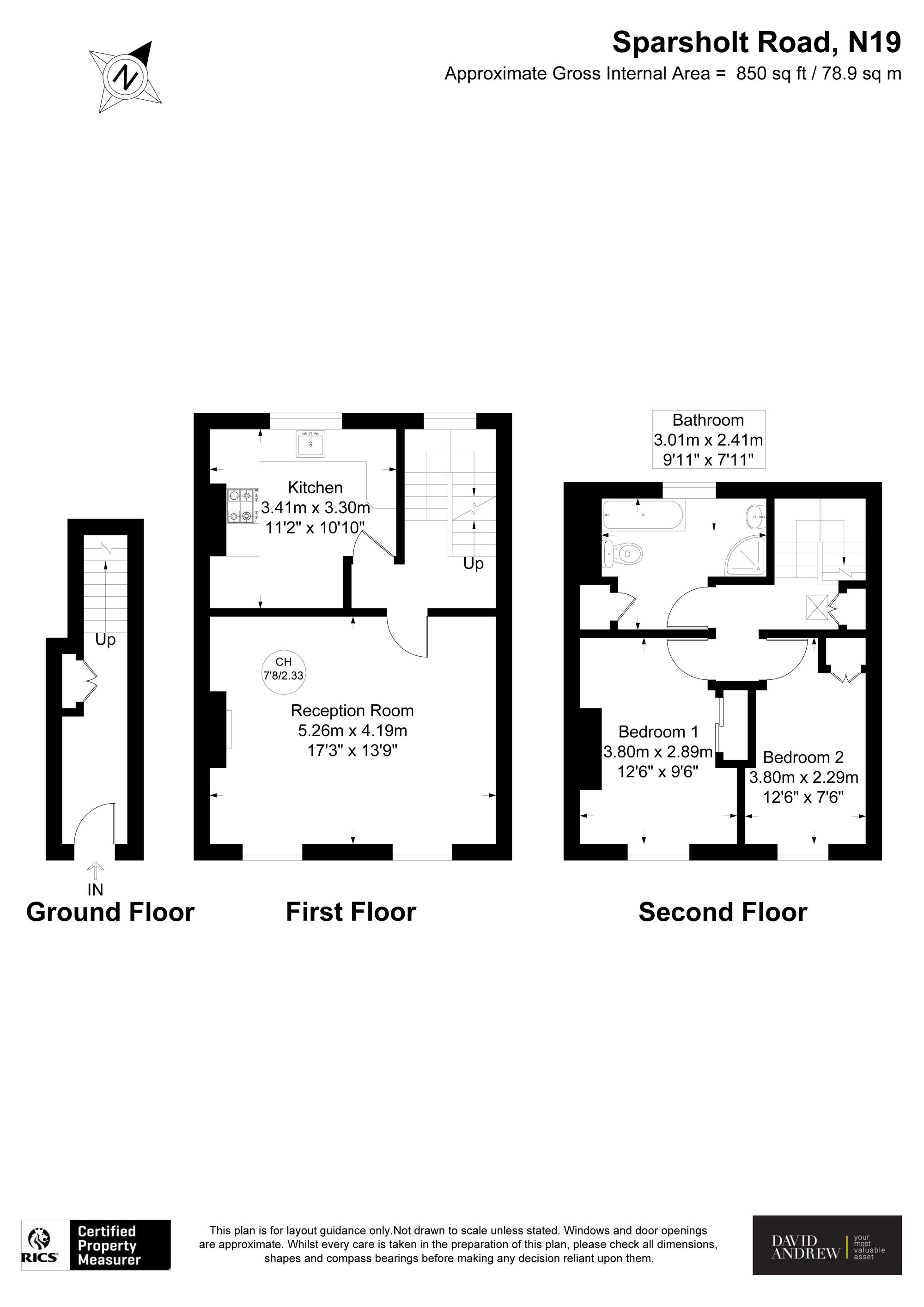 24 Sparsholt Road, London floorplan