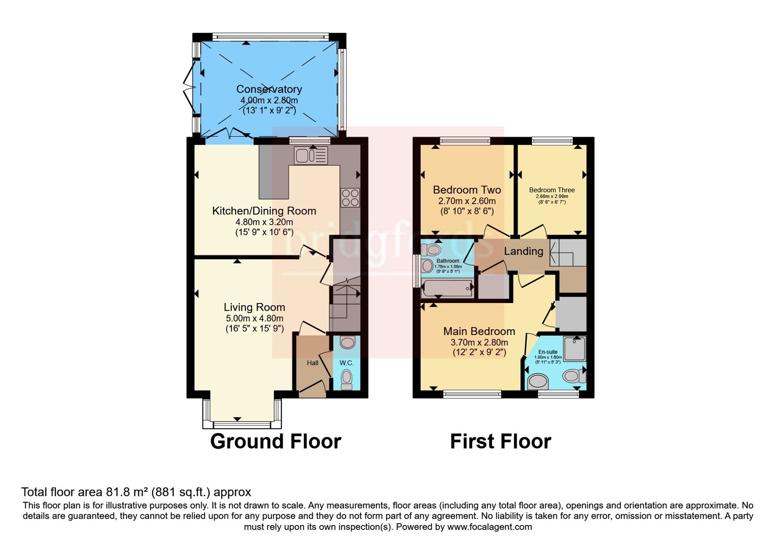 58, Hawthorn Avenue, Stockport floorplan