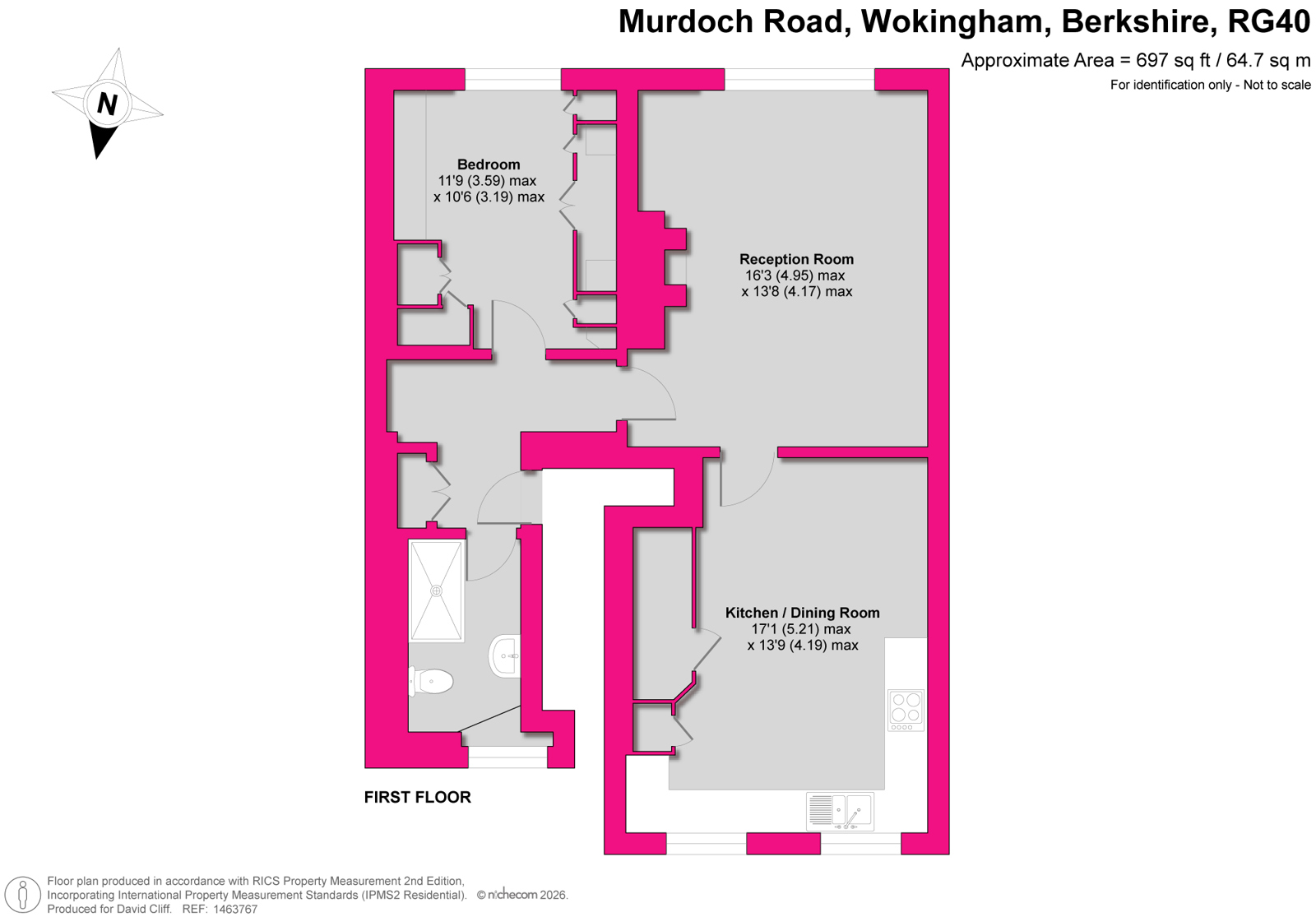 Flat 4, Murdoch Court-, 27, Murdoch Road, Berkshire floorplan