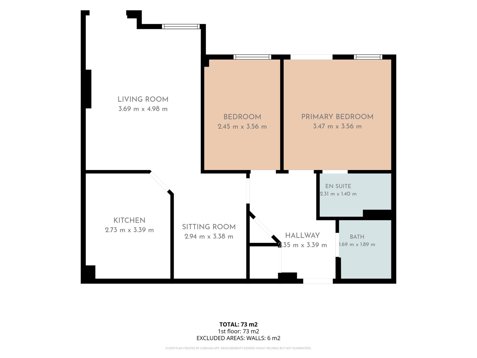 14 The Courtyard, The Beeches, Chester floorplan