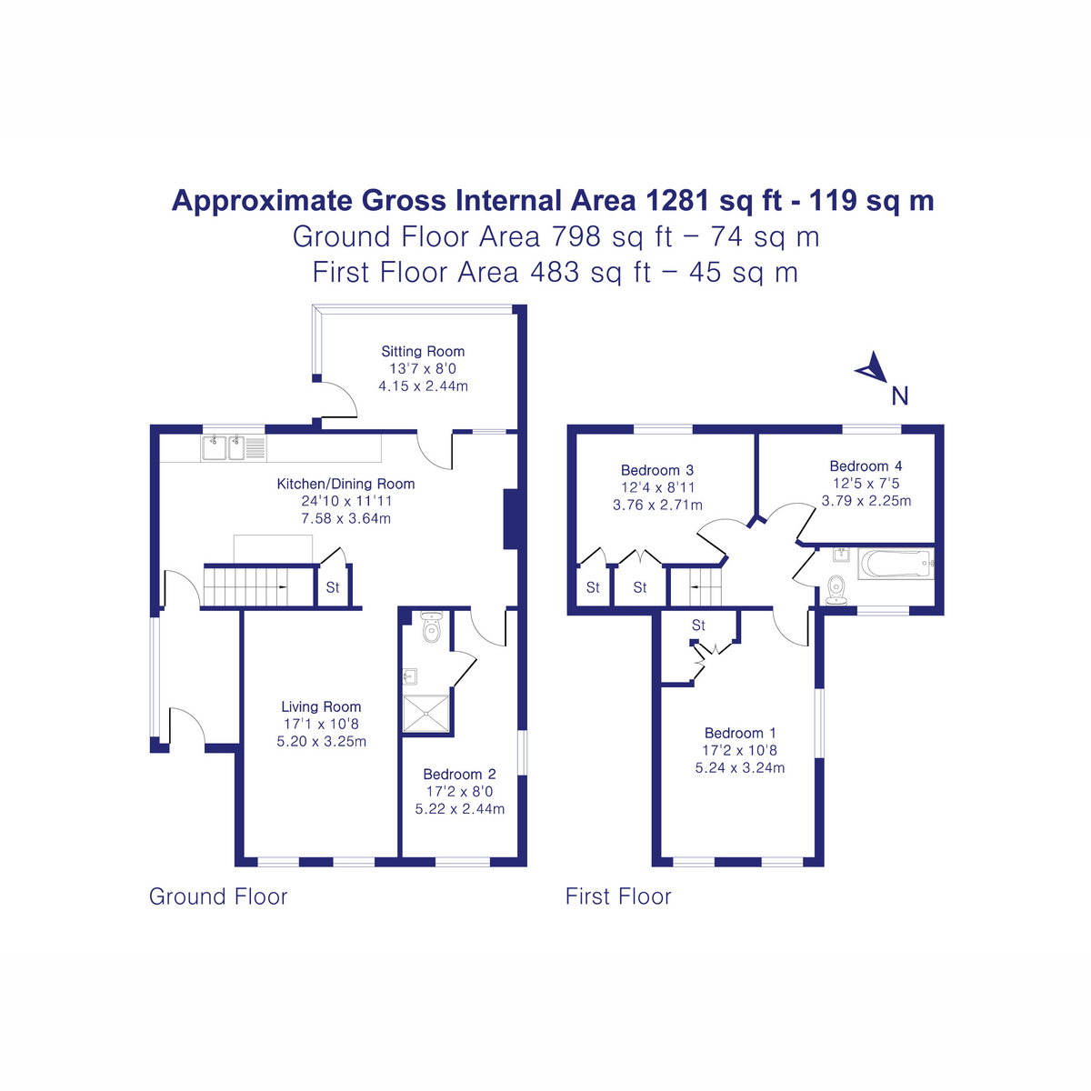 10, Green Lane, Upper Arncott floorplan