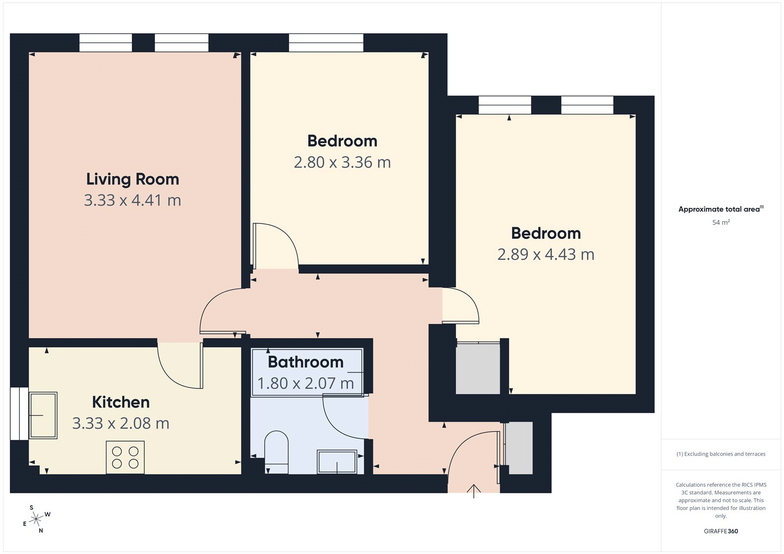 6, Langton Way, Bristol floorplan