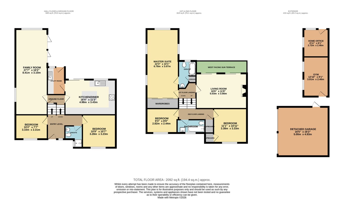 94, Cowdray Park Road, Bexhill-on-Sea floorplan