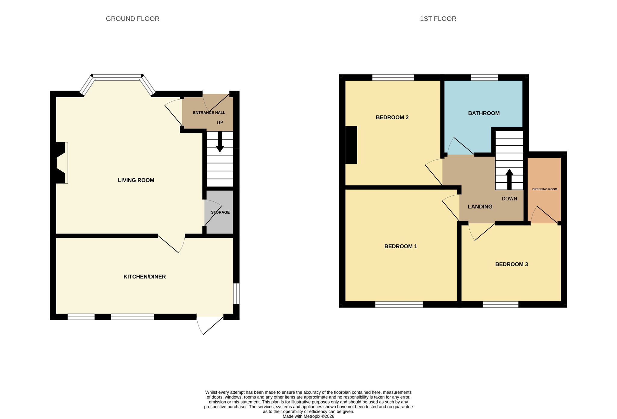 63, Linden Avenue, Kettering floorplan