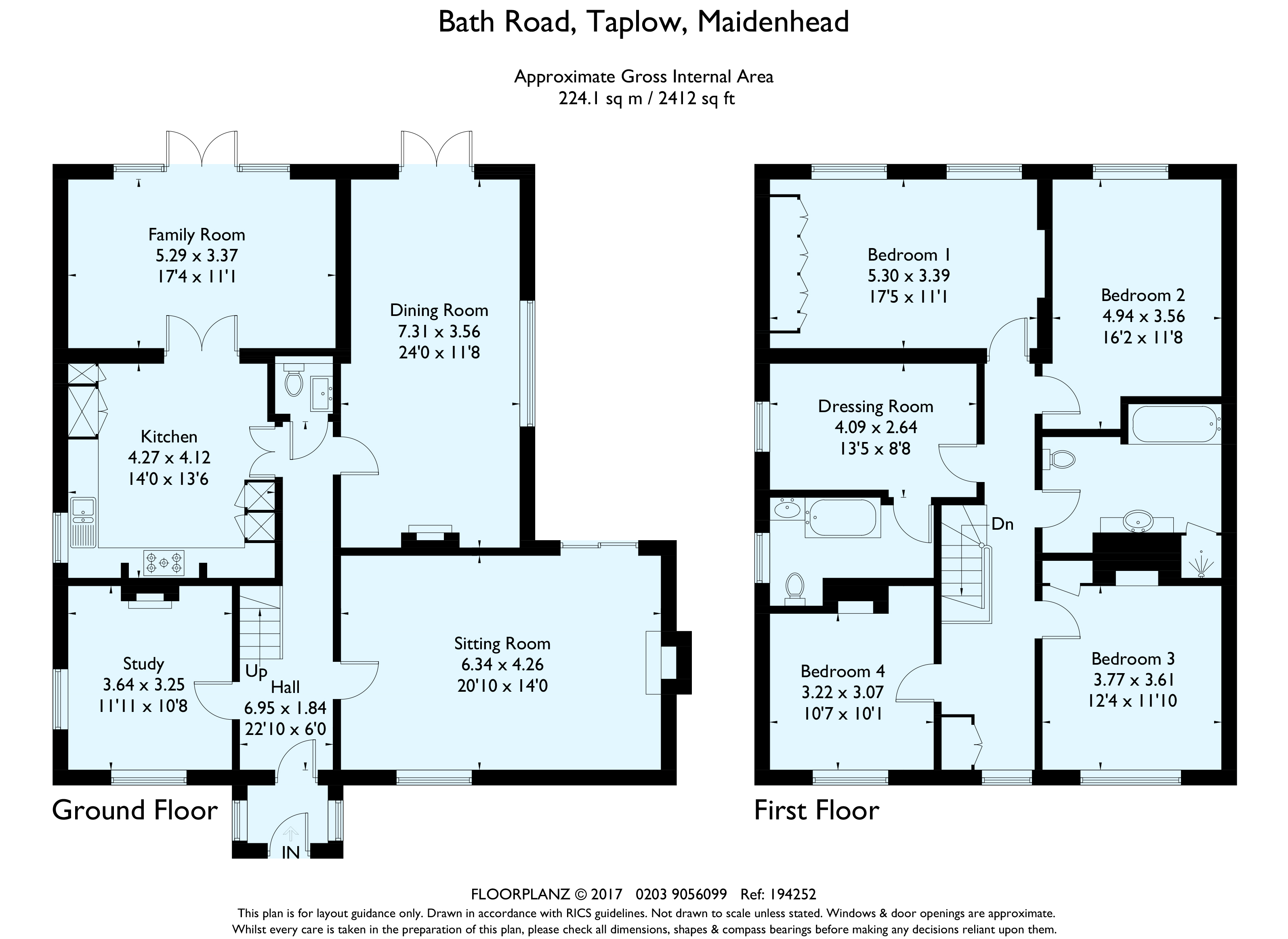 The Walnuts, Bath Road, Taplow floorplan