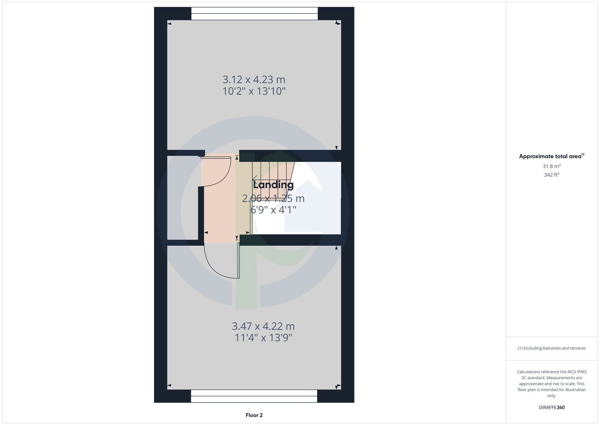 62 Hawkins Close, Harrow floorplan