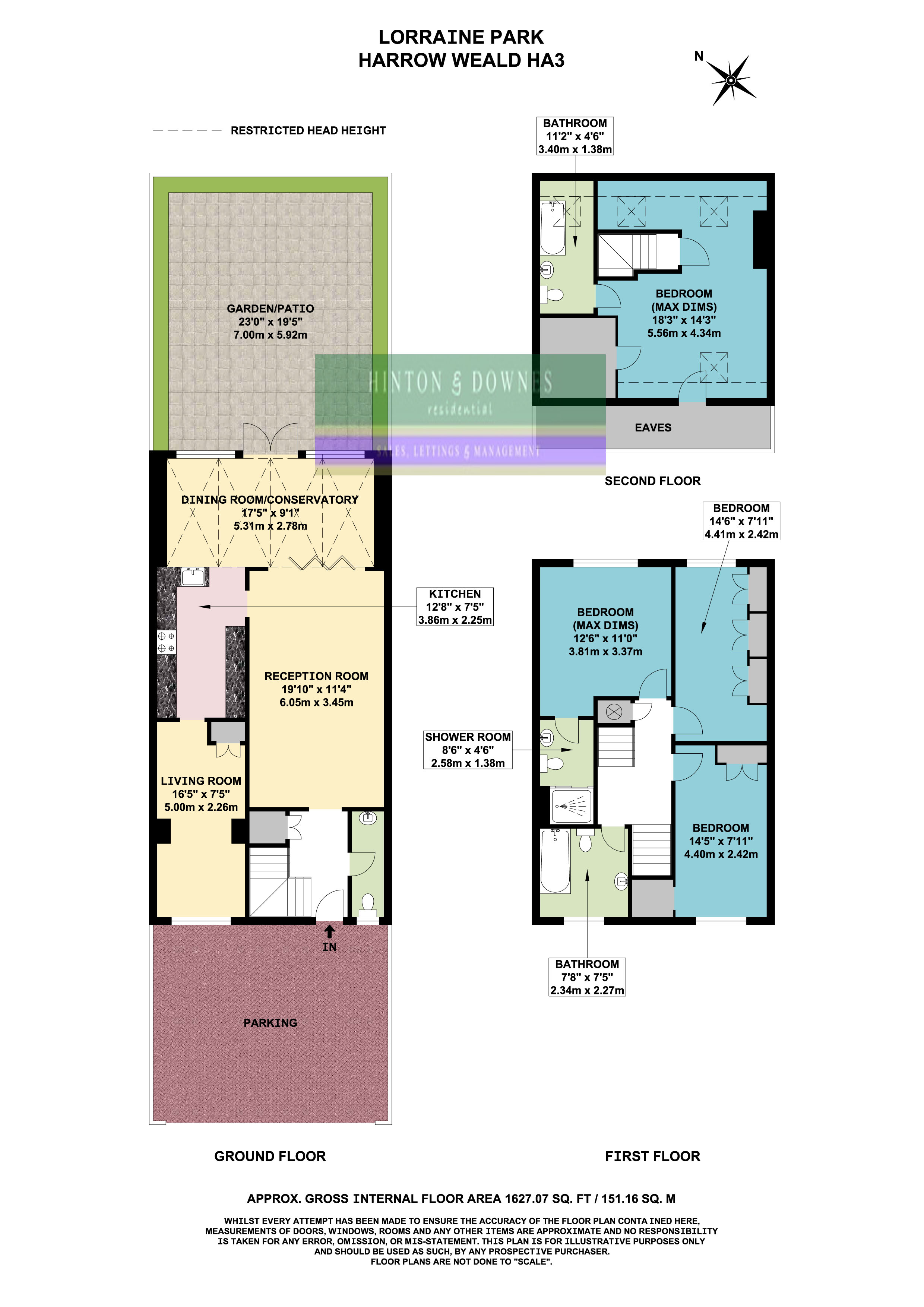 12, Lorraine Park, Harrow floorplan