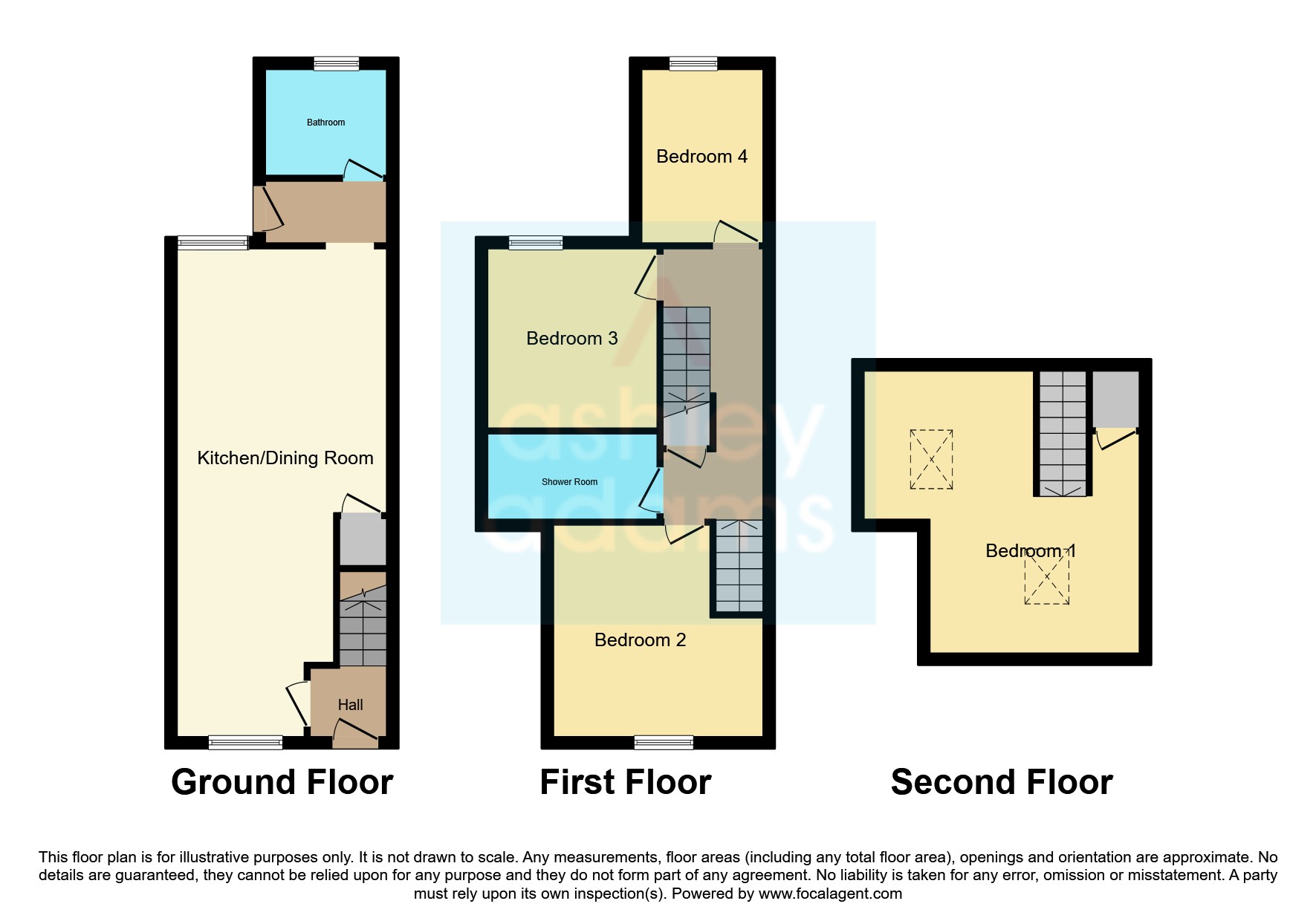 207, Nottingham Road, Derby floorplan
