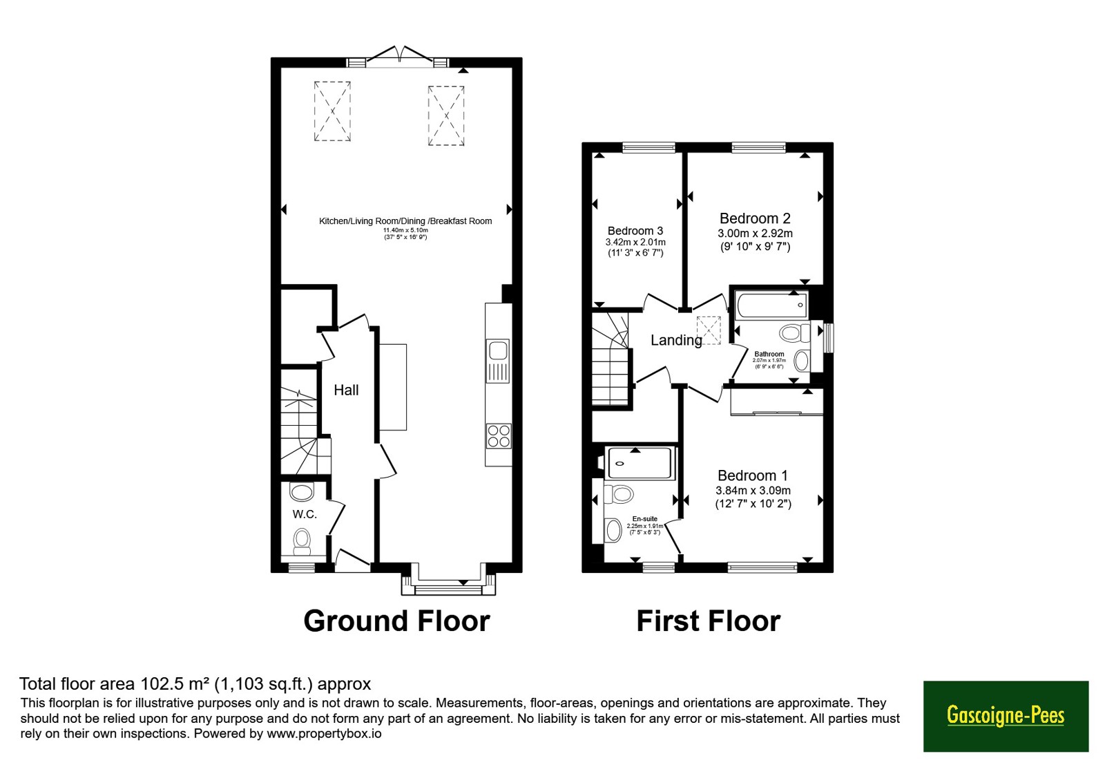 2, Box Grove, Surrey floorplan