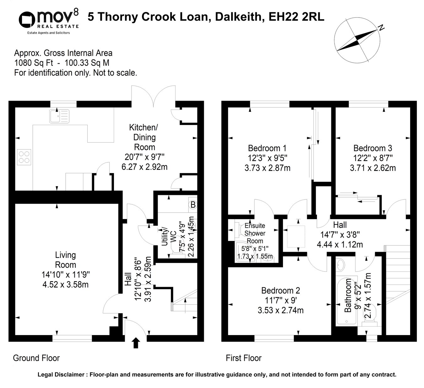 5, Thorny Crook Loan, Dalkeith floorplan