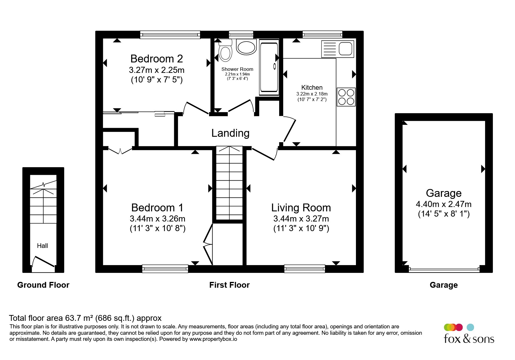 17a, Lismore Crescent, CRAWLEY floorplan