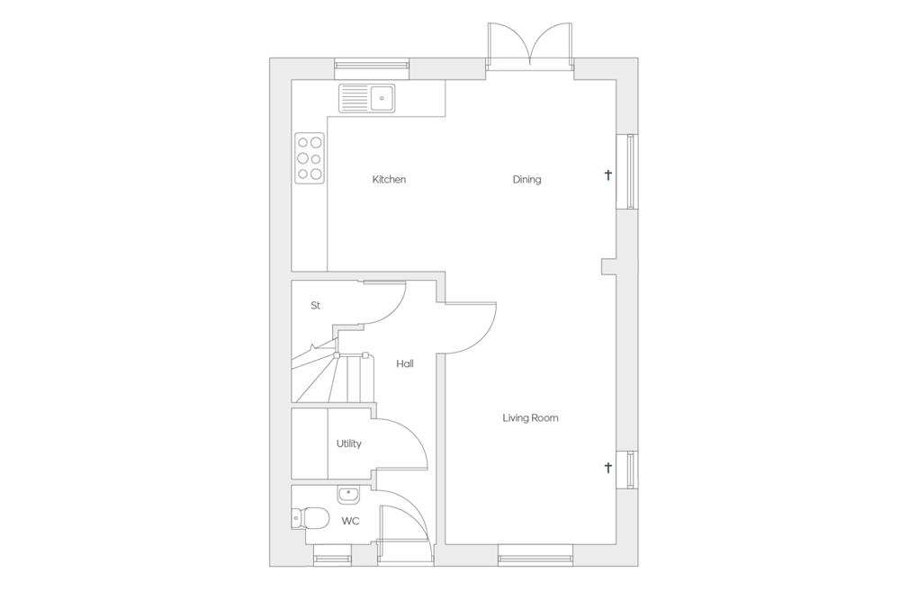 24, Chescombe Road, Yatton, Bristol floorplan