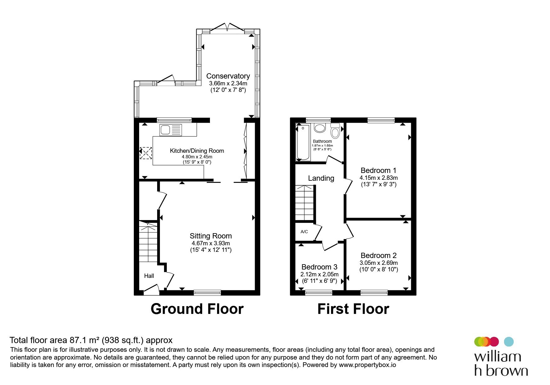 6, Robinsons Close, Eye floorplan