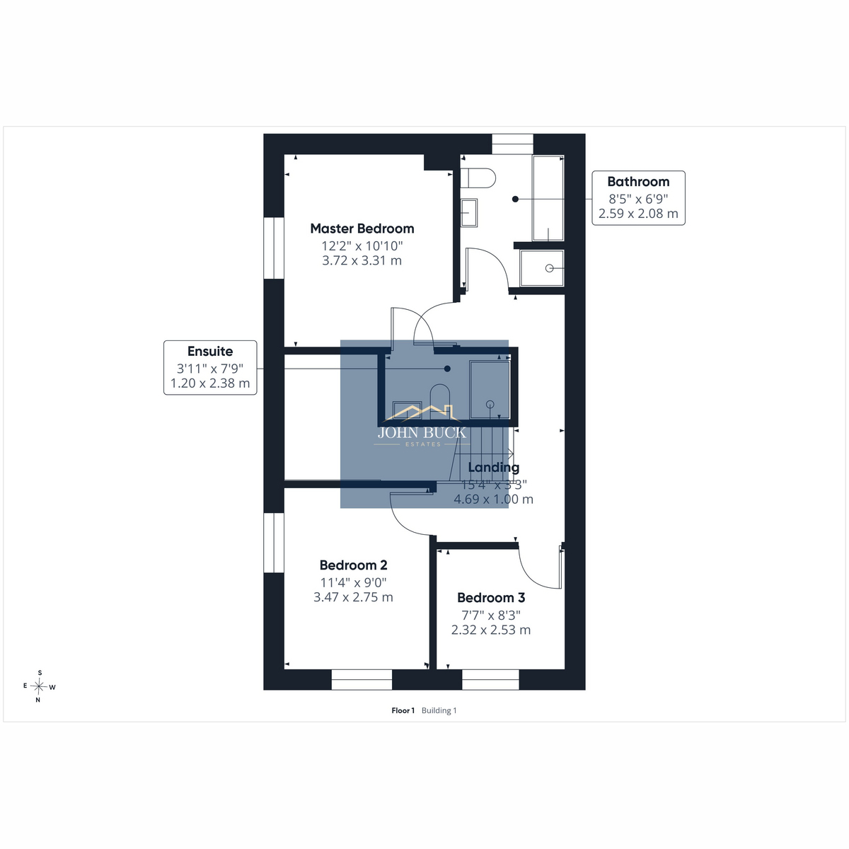 10, Rectory Green, Chester Le Street floorplan