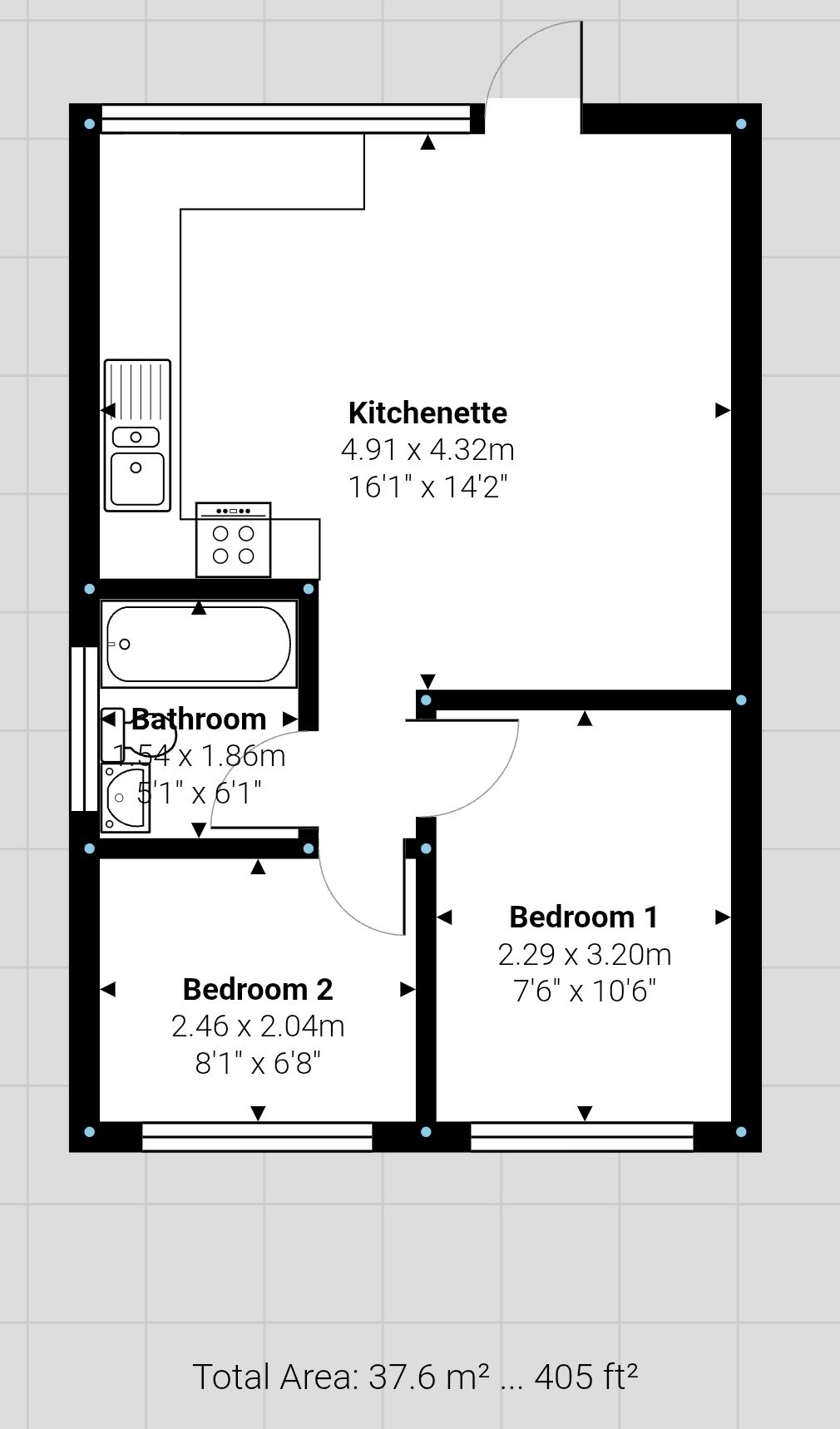 157, Cockleton Lane, Cowes floorplan