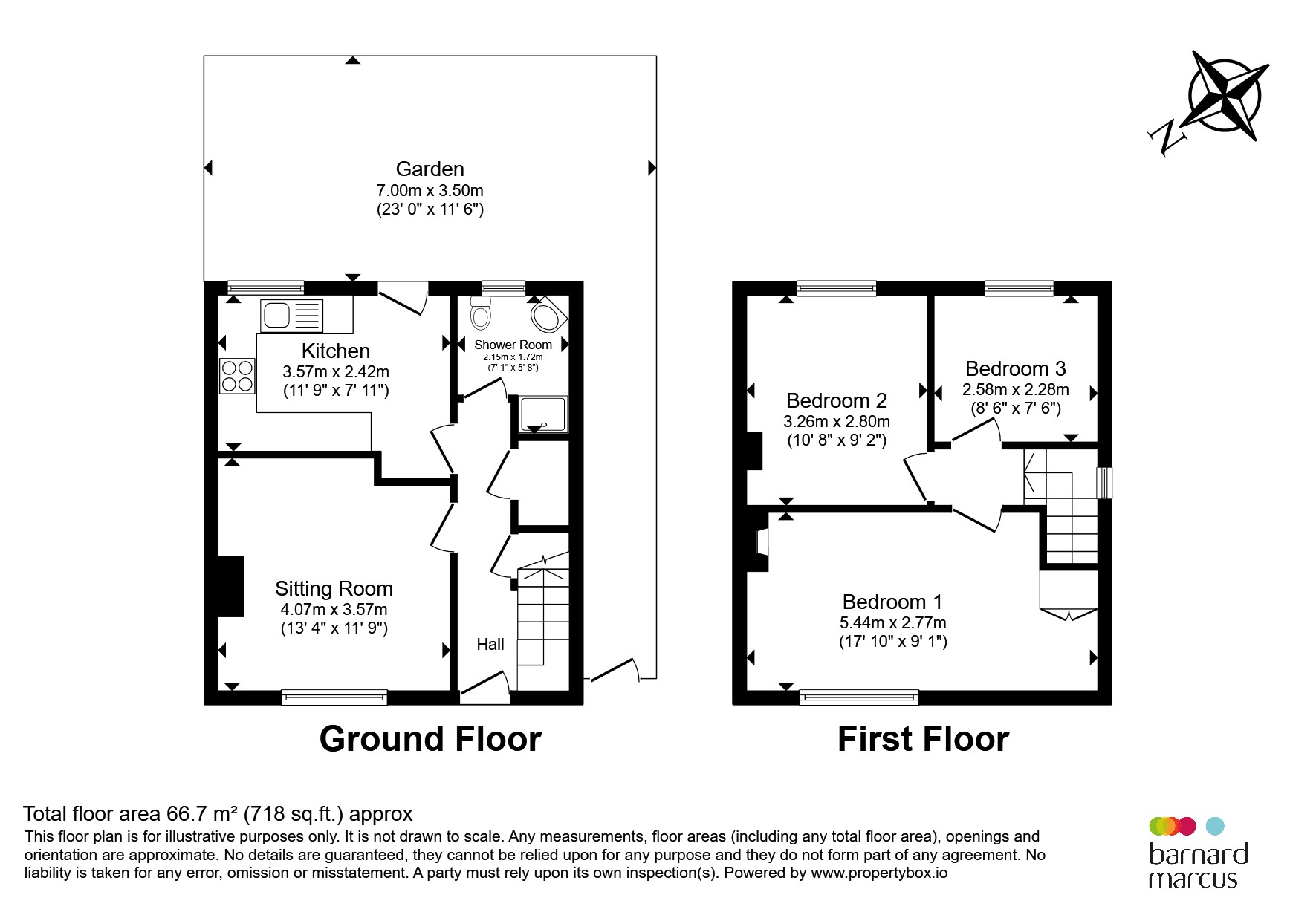 26, Neath Gardens, Morden floorplan