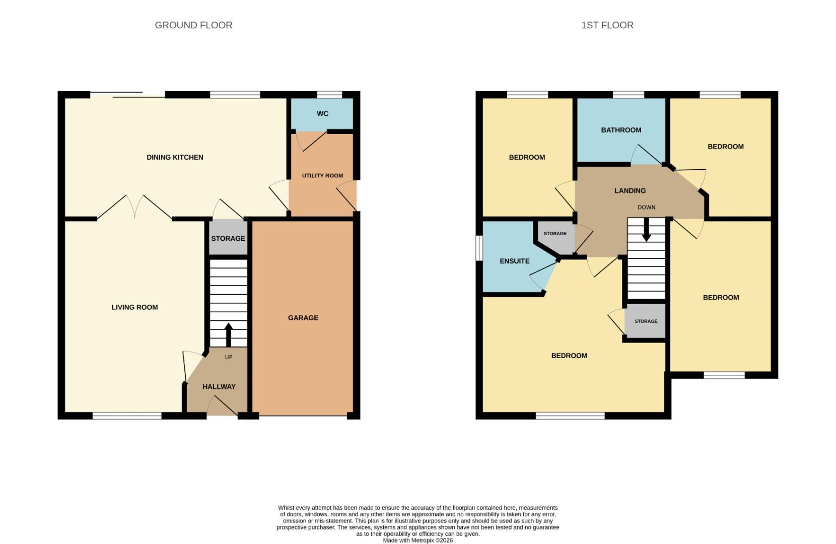 16, Brackenleigh Close, Carlisle floorplan
