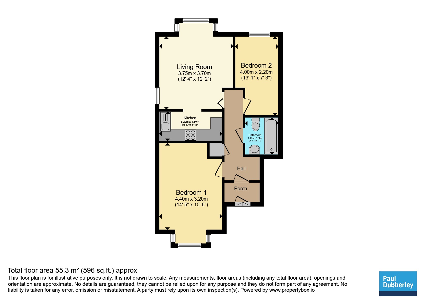 8b, Alice Street, Bilston floorplan